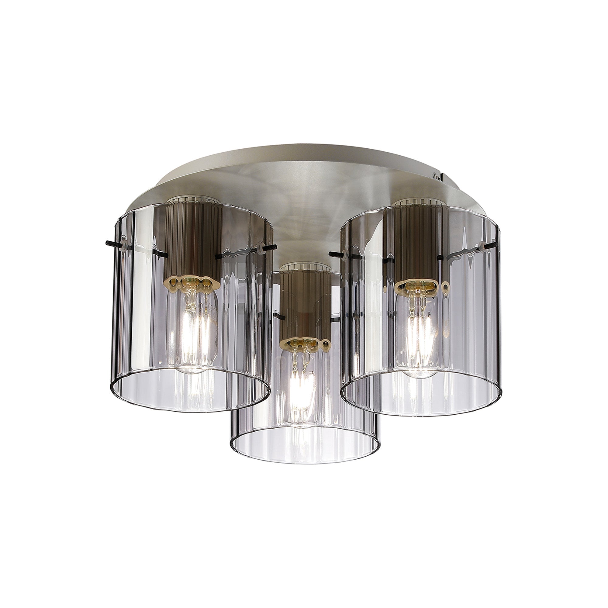 Hailey 3Lt Flush Fitting Wide Line Glass - Various Colours
