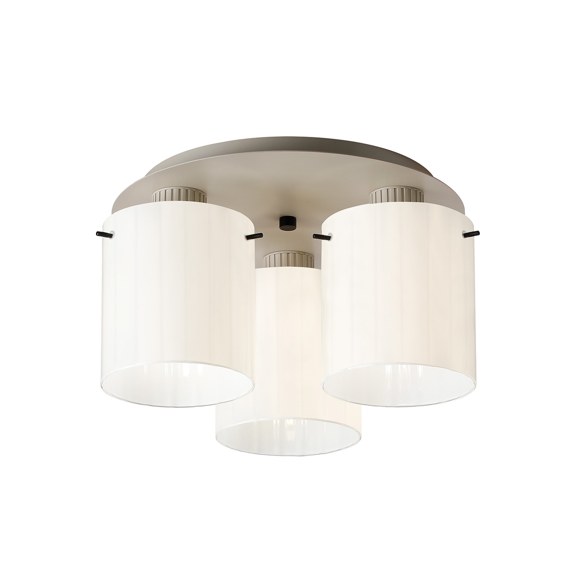 Hailey 3Lt Flush Fitting Narrow Line Glass - Various Colours