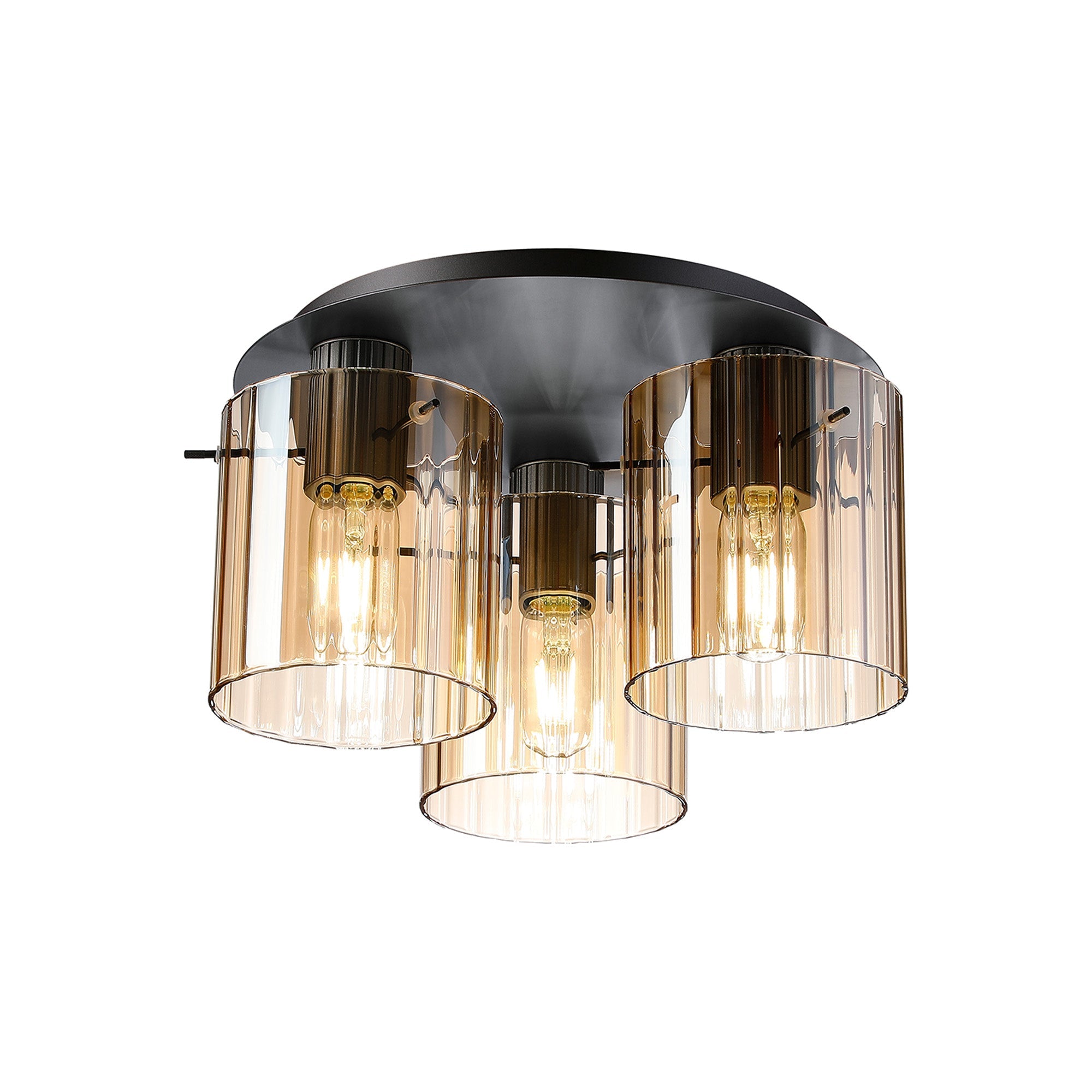 Hailey 3Lt Flush Fitting Wide Line Glass - Various Colours