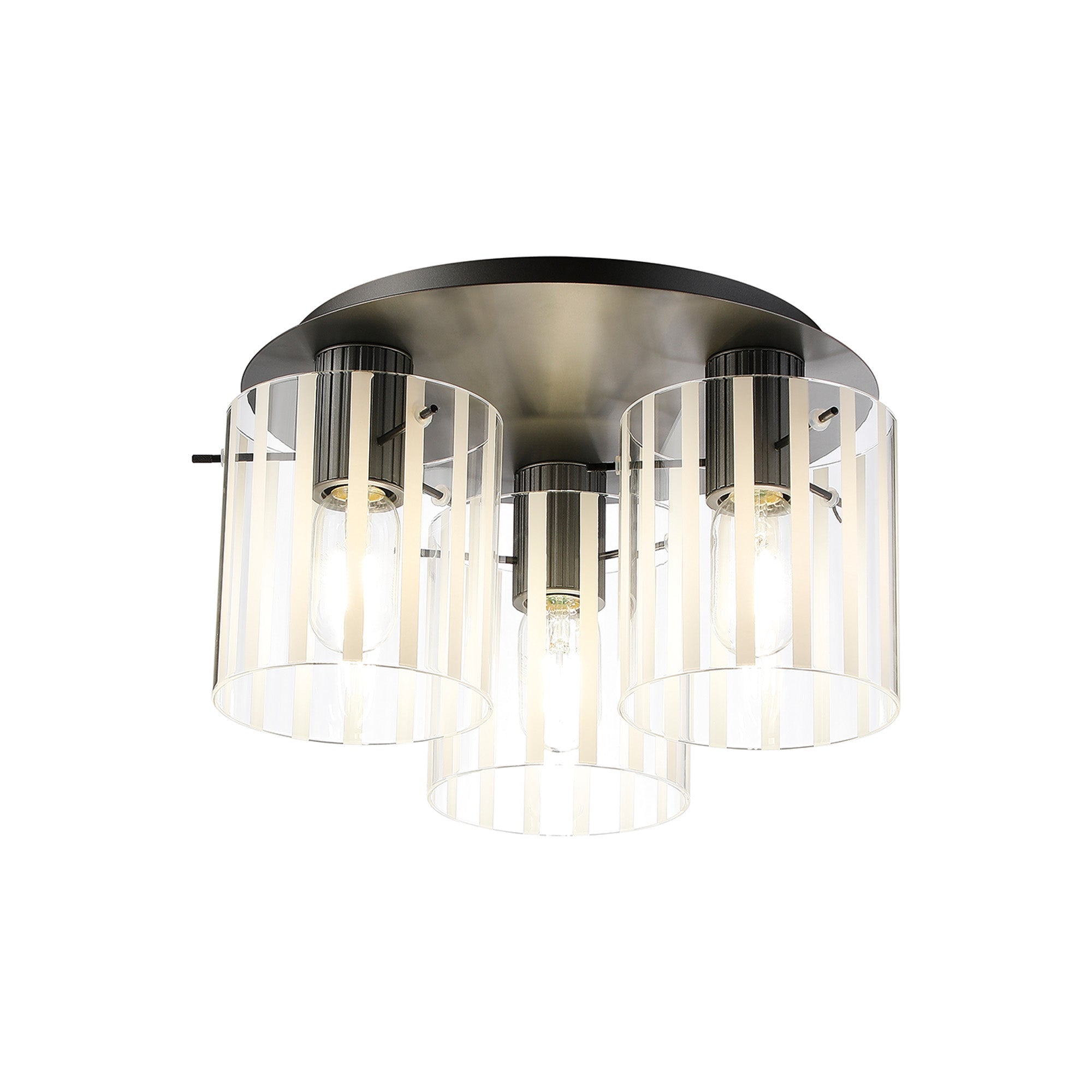 Hailey 3Lt Flush Fitting Wide Line Glass - Various Colours
