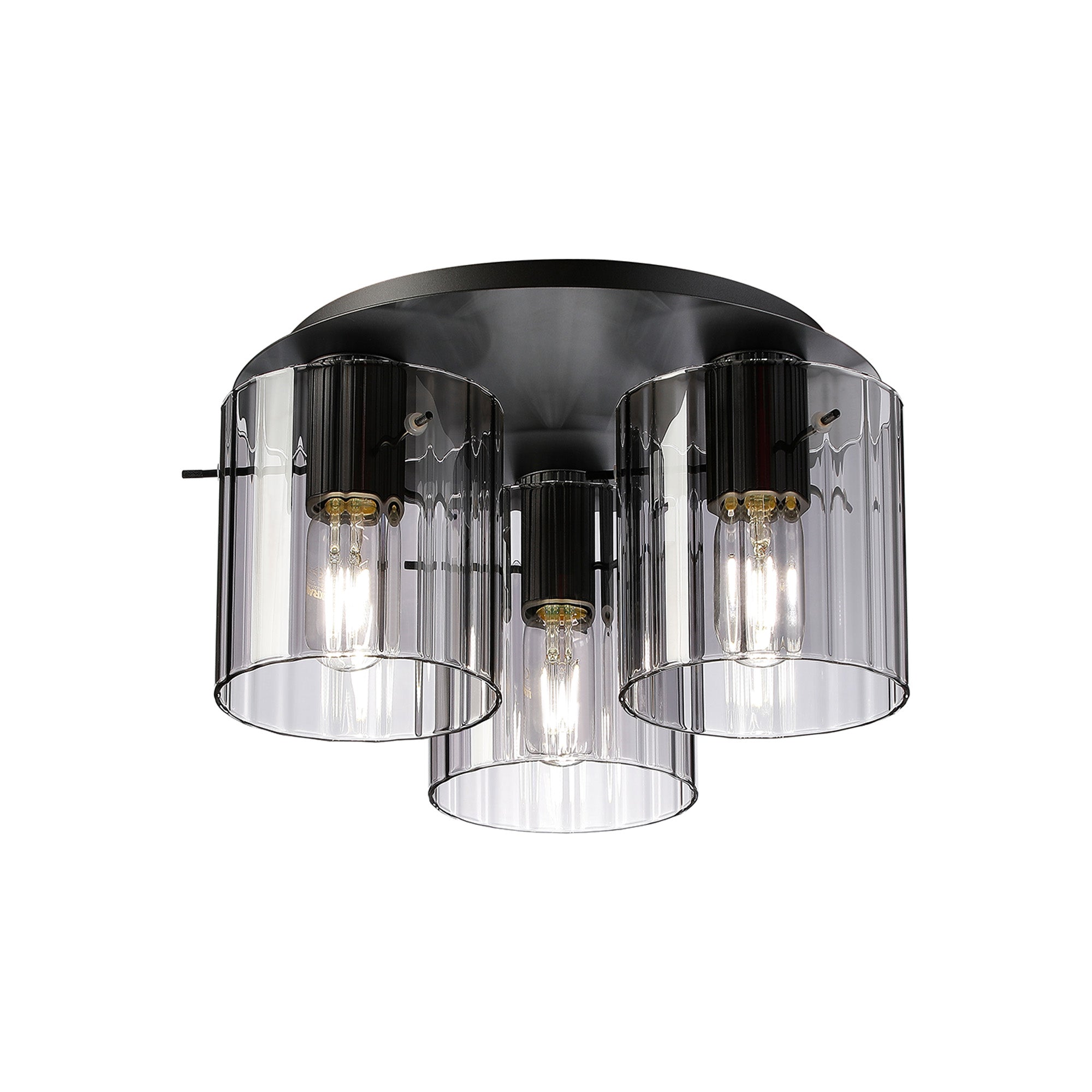 Hailey 3Lt Flush Fitting Wide Line Glass - Various Colours