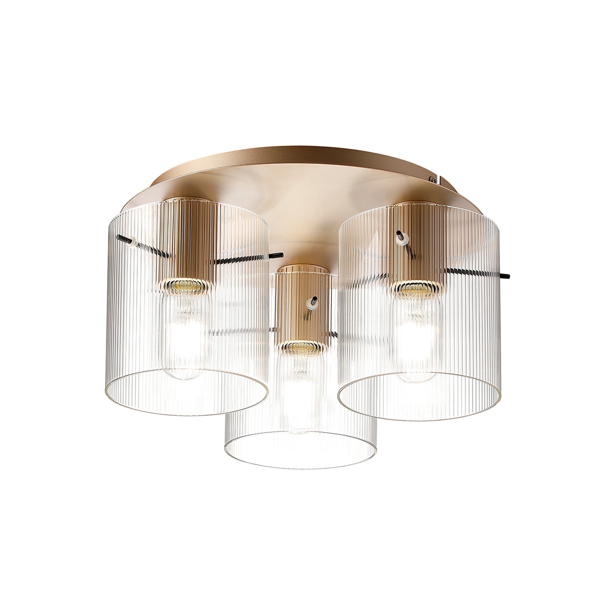 Hailey 3Lt Flush Fitting Narrow Line Glass - Various Colours