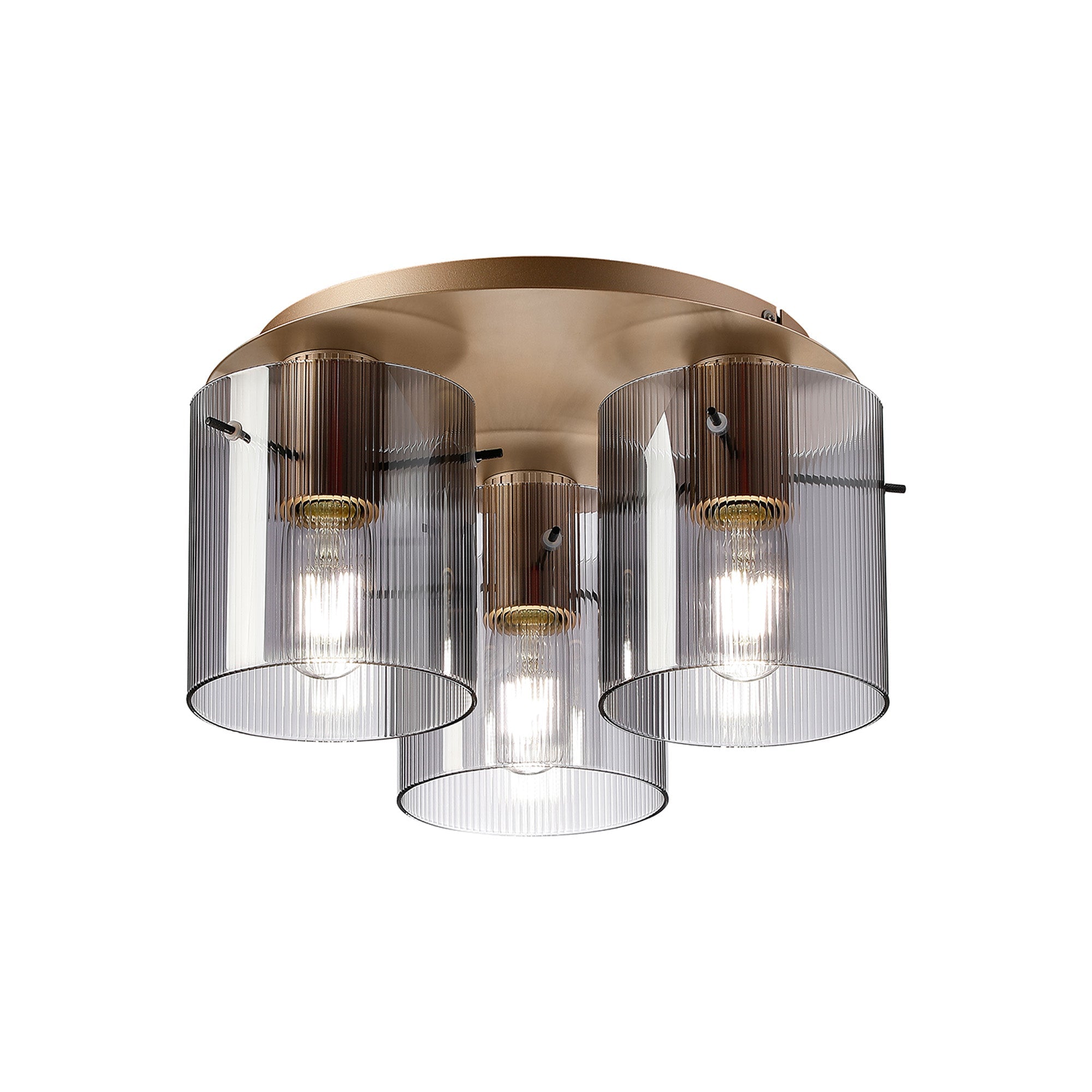 Hailey 3Lt Flush Fitting Narrow Line Glass - Various Colours