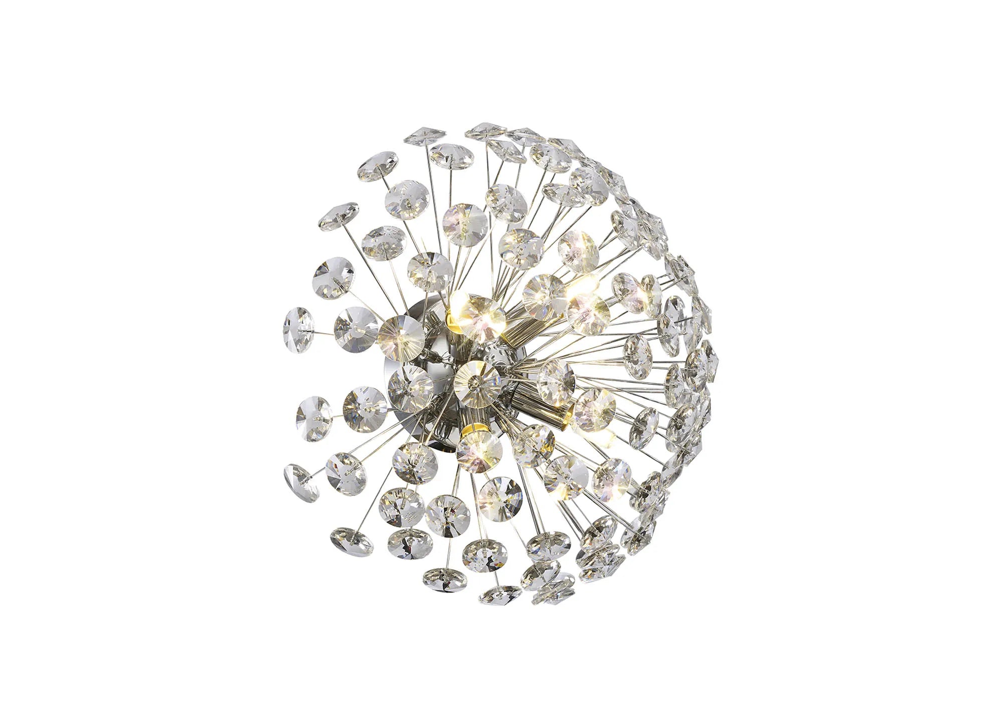 Bellagio 4Lt Wall/Ceiling Lamp - French Gold/Polished Chrome