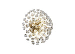 Bellagio 4Lt Wall/Ceiling Lamp - French Gold/Polished Chrome