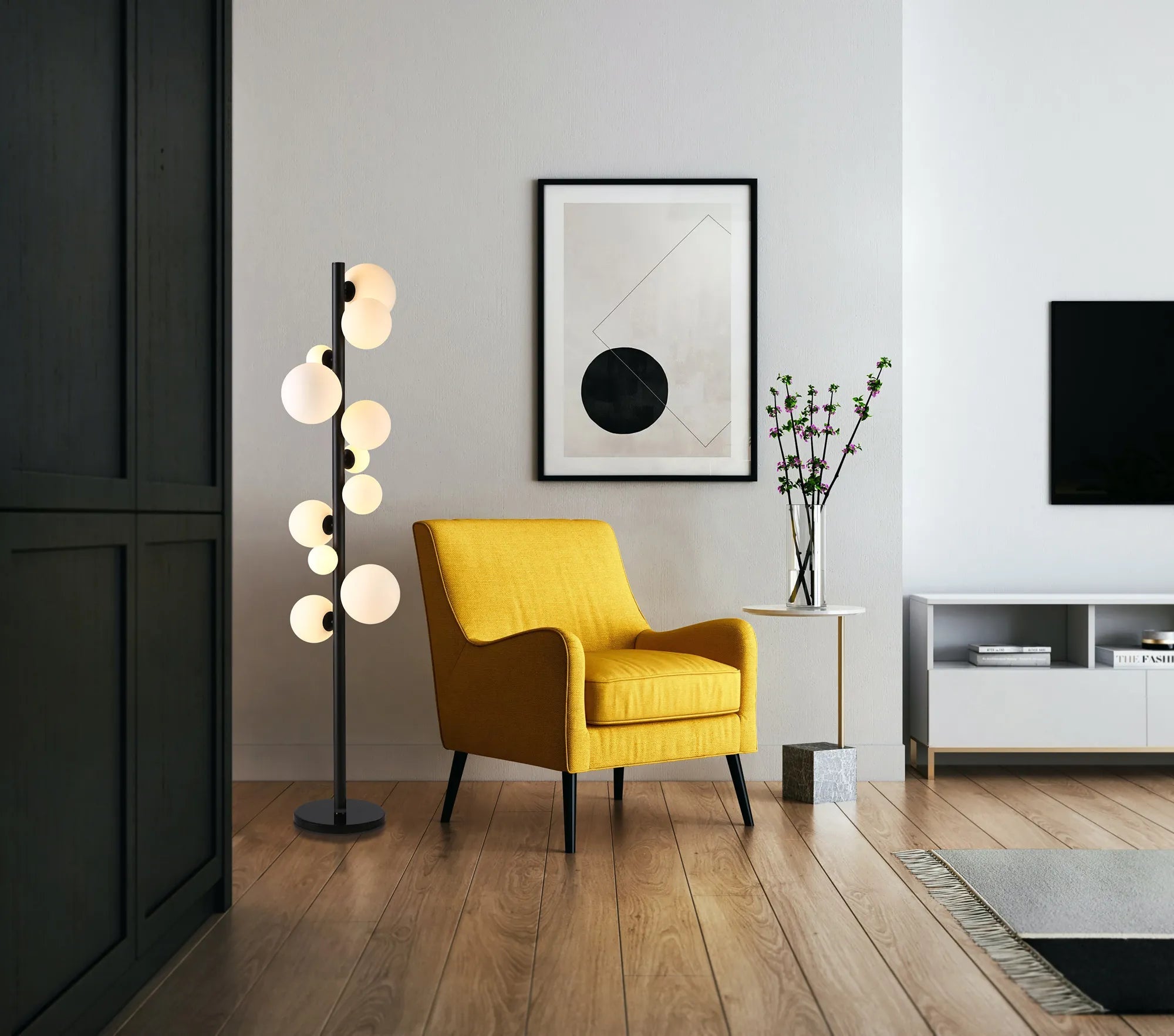 Machado Floor Lamp - Various Colours