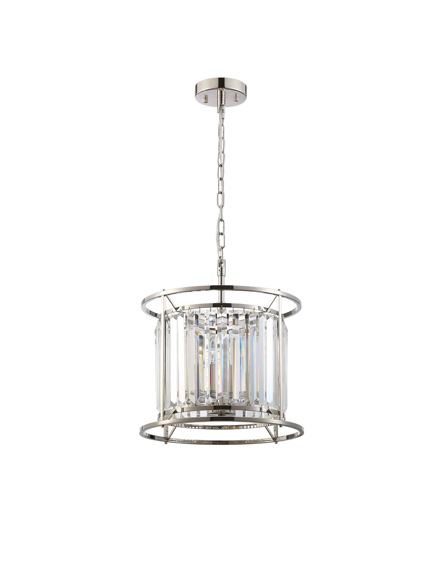 Massa 3/6Lt Crystal Ceiling Light/Semi Flush Convertible - Various FInish