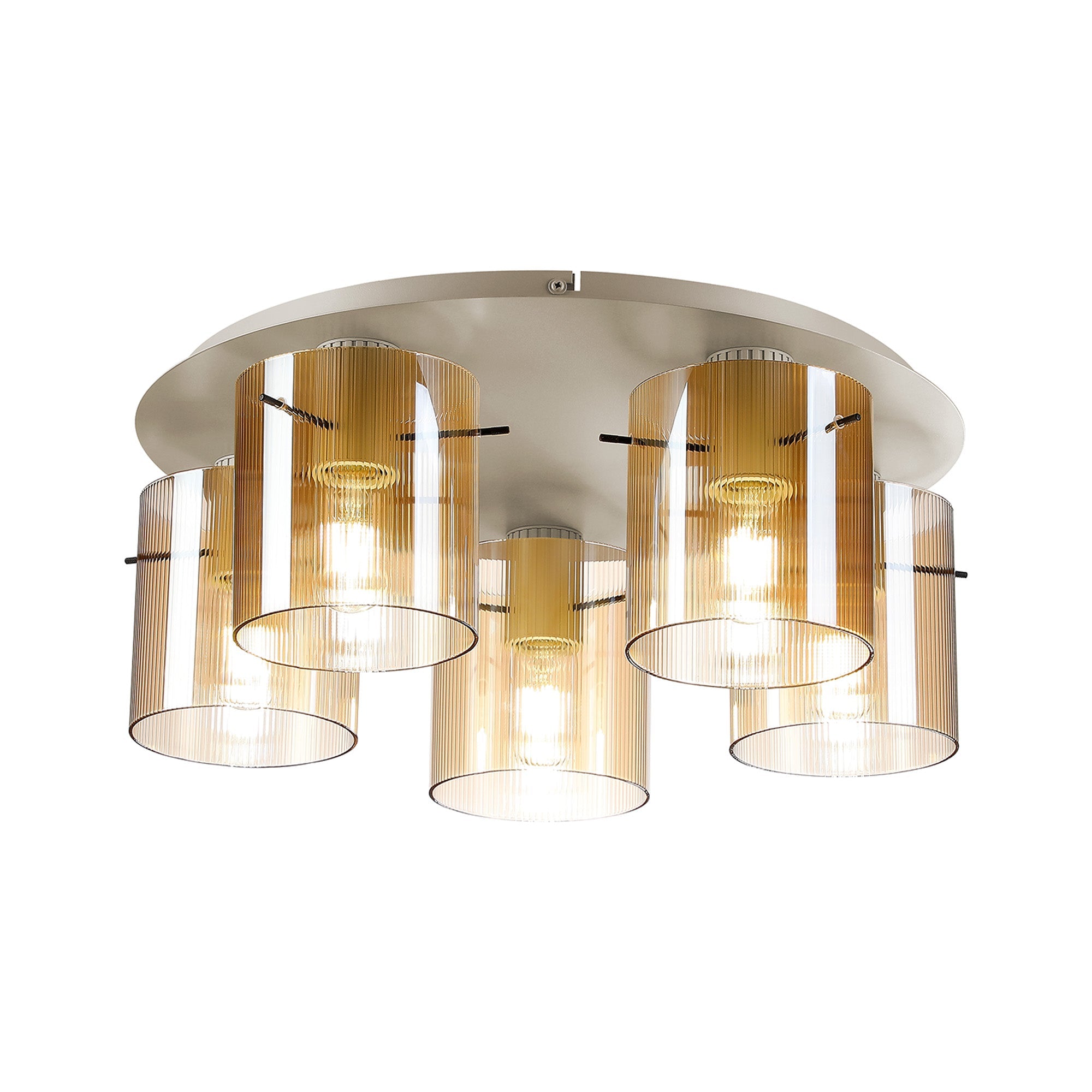 Hailey 5Lt Flush Fitting Wide Line Glass - Various Colours