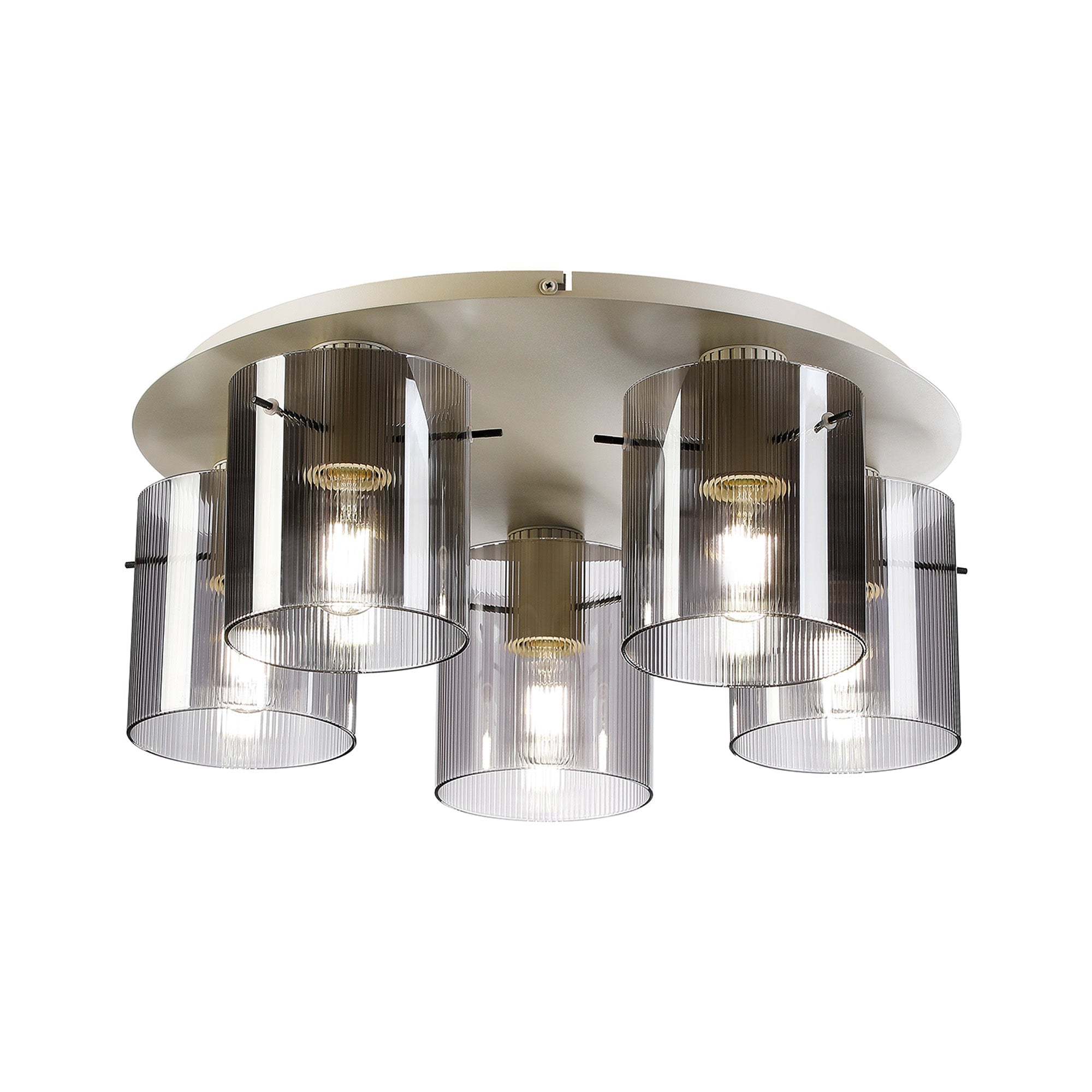 Hailey 5Lt Flush Fitting Wide Line Glass - Various Colours