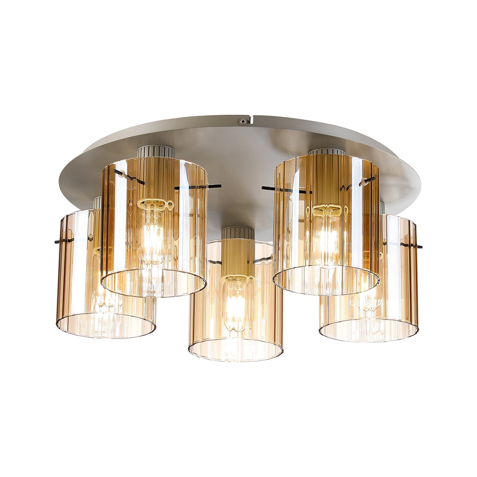 Hailey 5Lt Flush Fitting Wide Line Glass - Various Colours