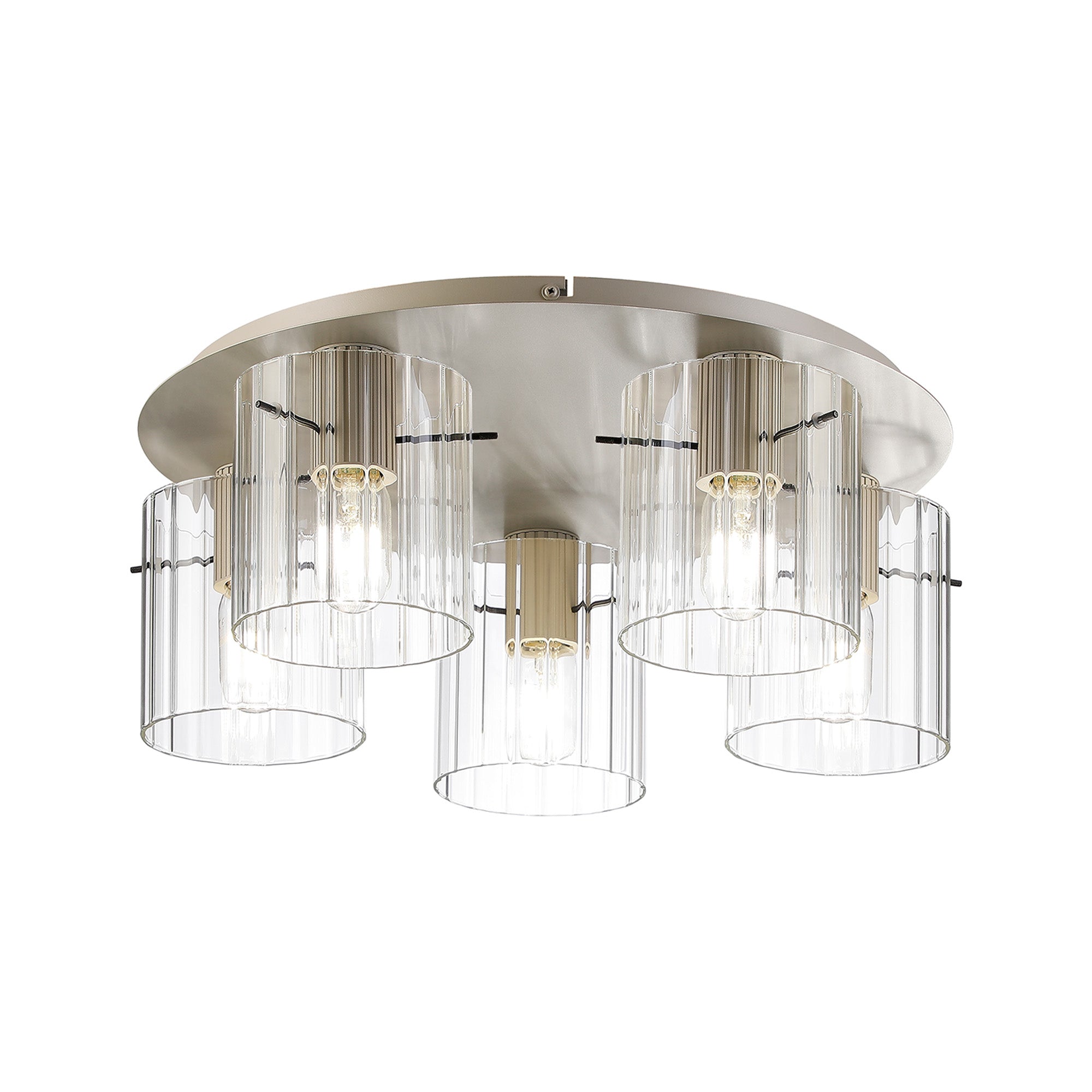 Hailey 5Lt Flush Fitting Wide Line Glass - Various Colours