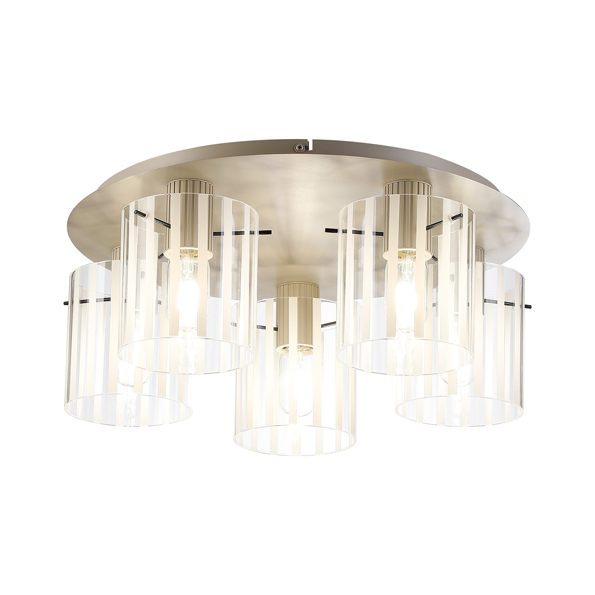 Hailey 5Lt Flush Fitting Wide Line Glass - Various Colours