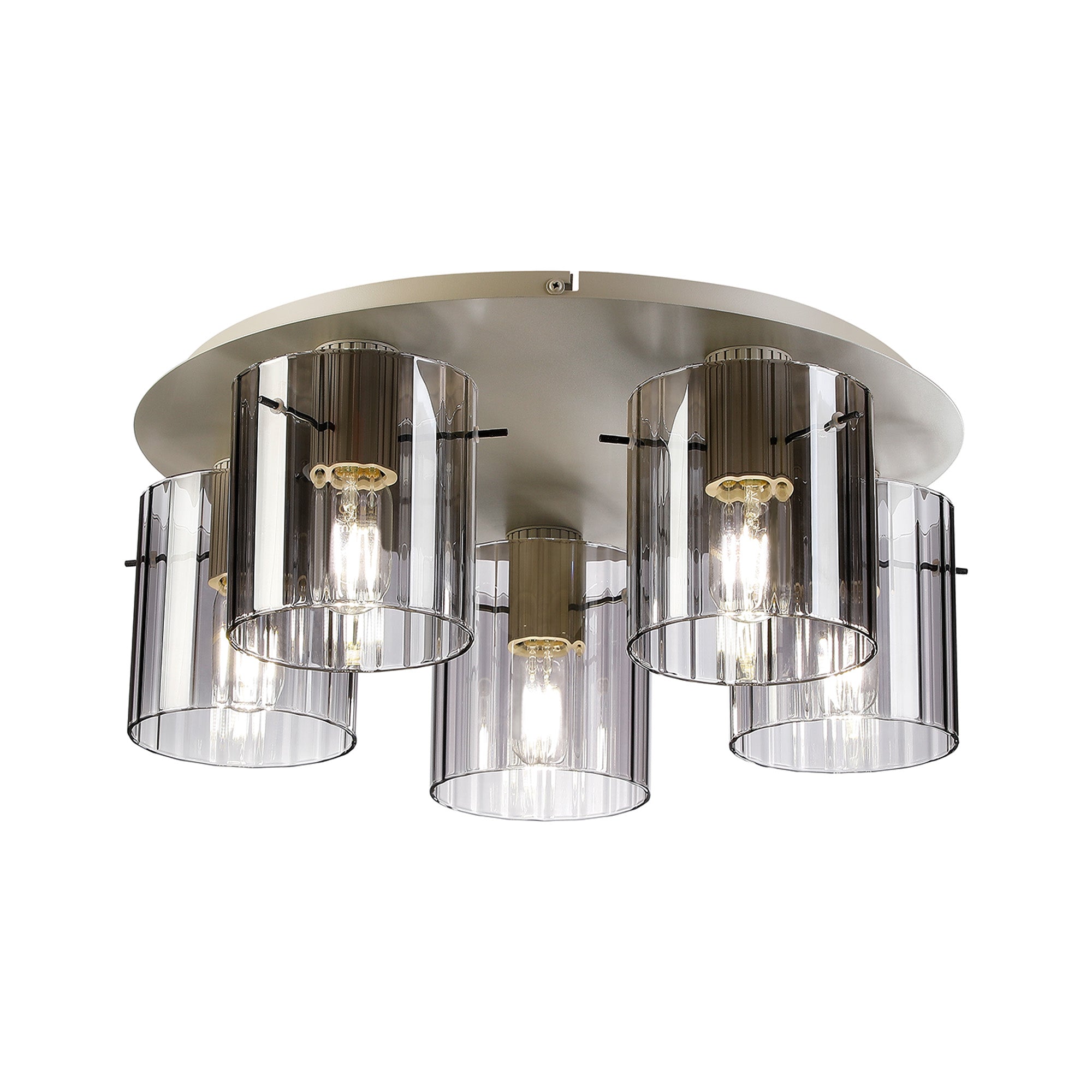 Hailey 5Lt Flush Fitting Wide Line Glass - Various Colours
