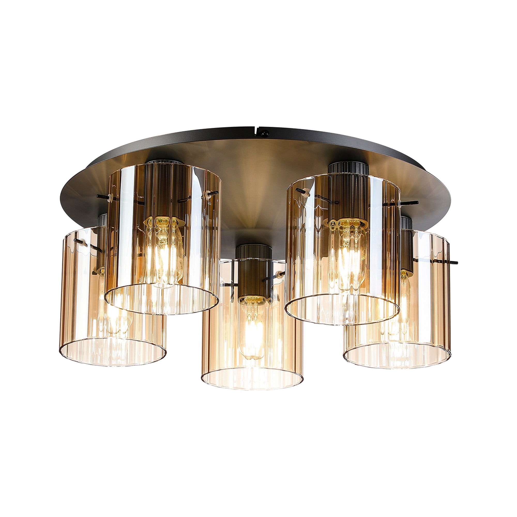 Hailey 5Lt Flush Fitting Wide Line Glass - Various Colours