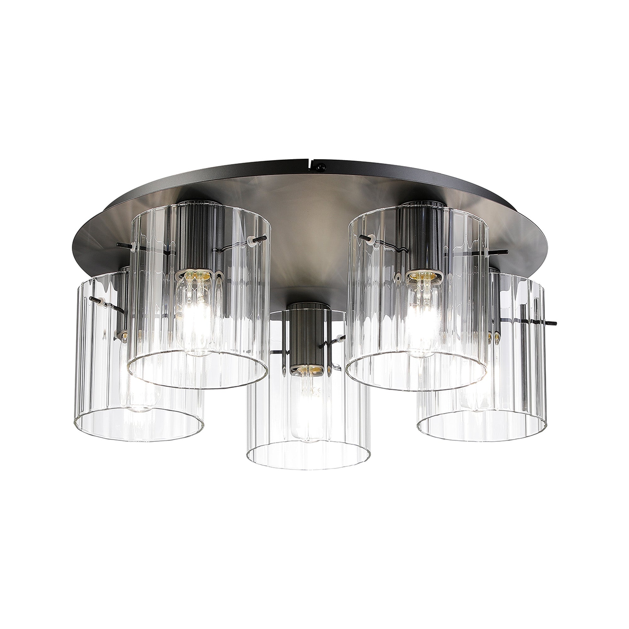 Hailey 5Lt Flush Fitting Wide Line Glass - Various Colours
