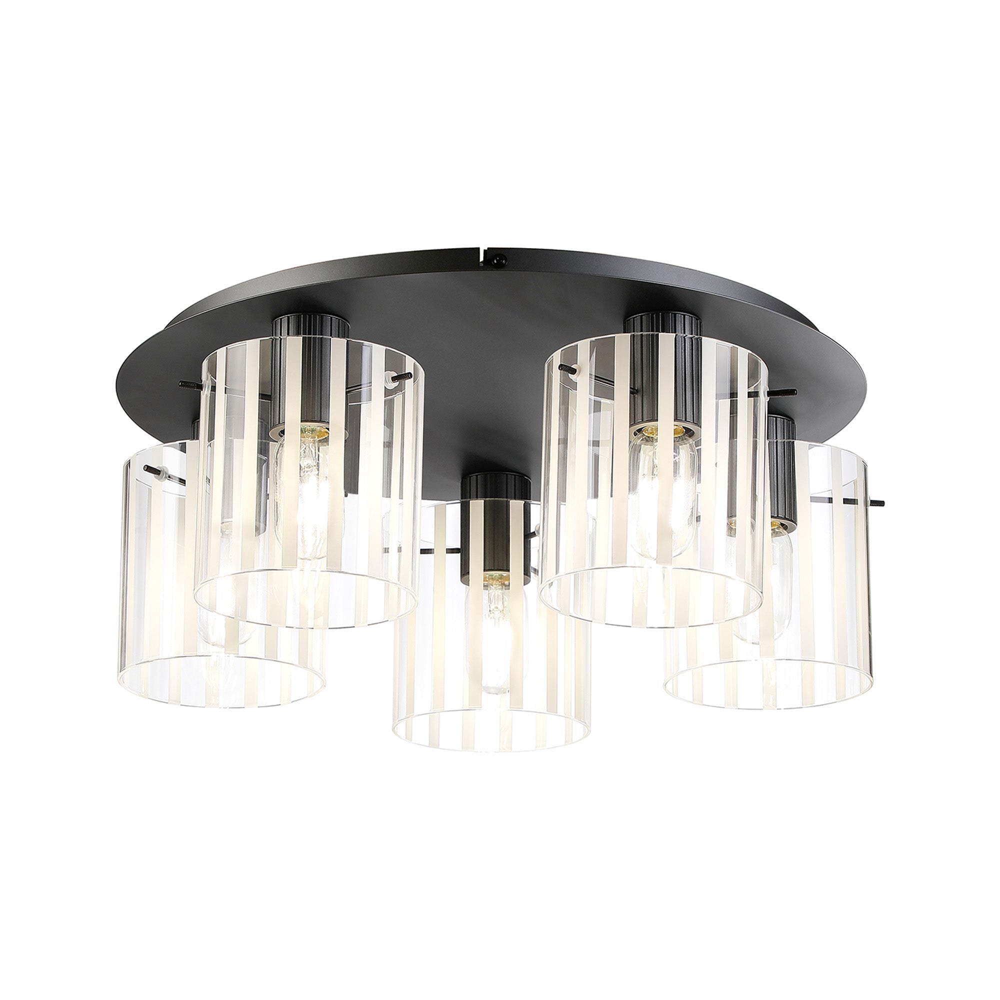 Hailey 5Lt Flush Fitting Wide Line Glass - Various Colours