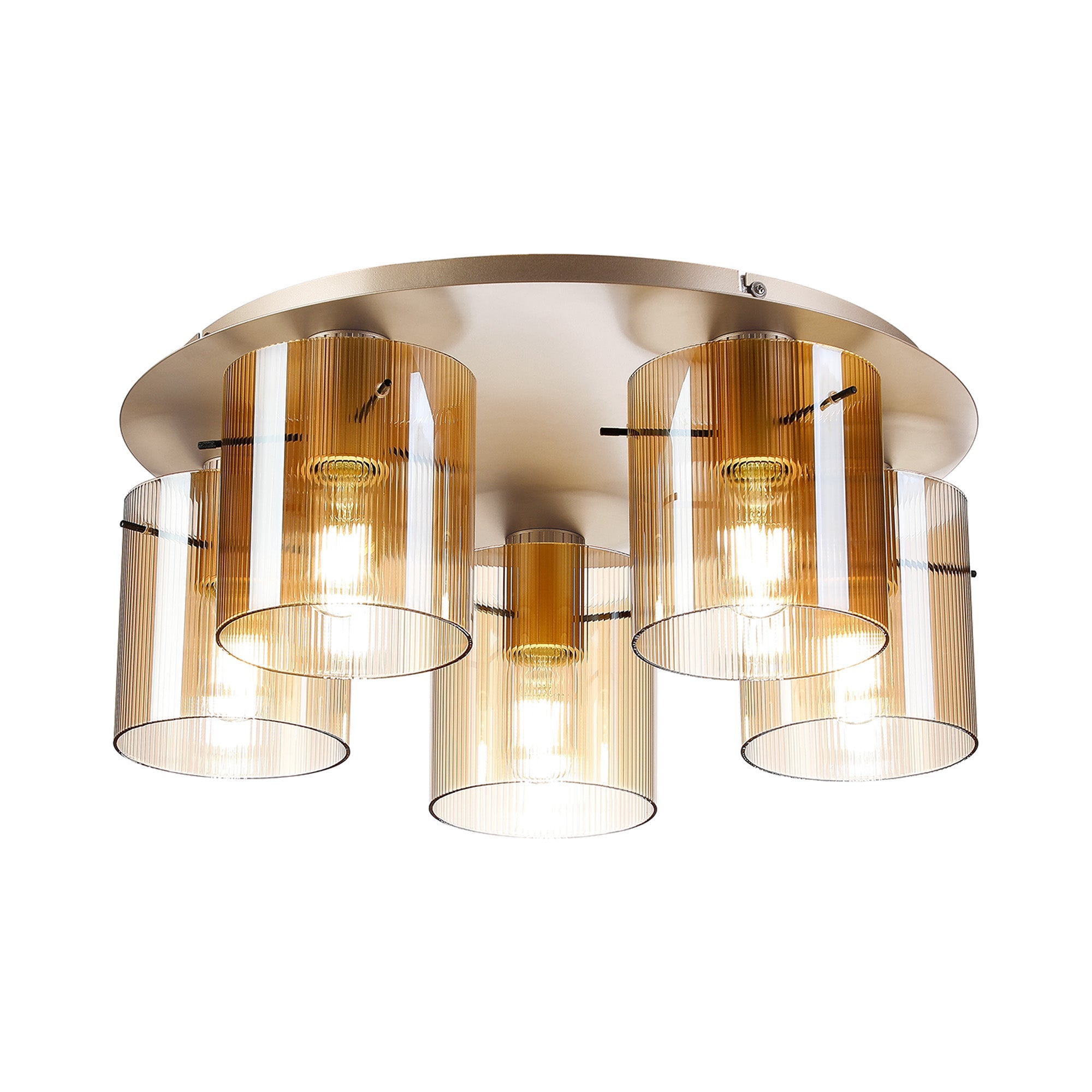 Hailey 5Lt Flush Fitting Wide Line Glass - Various Colours