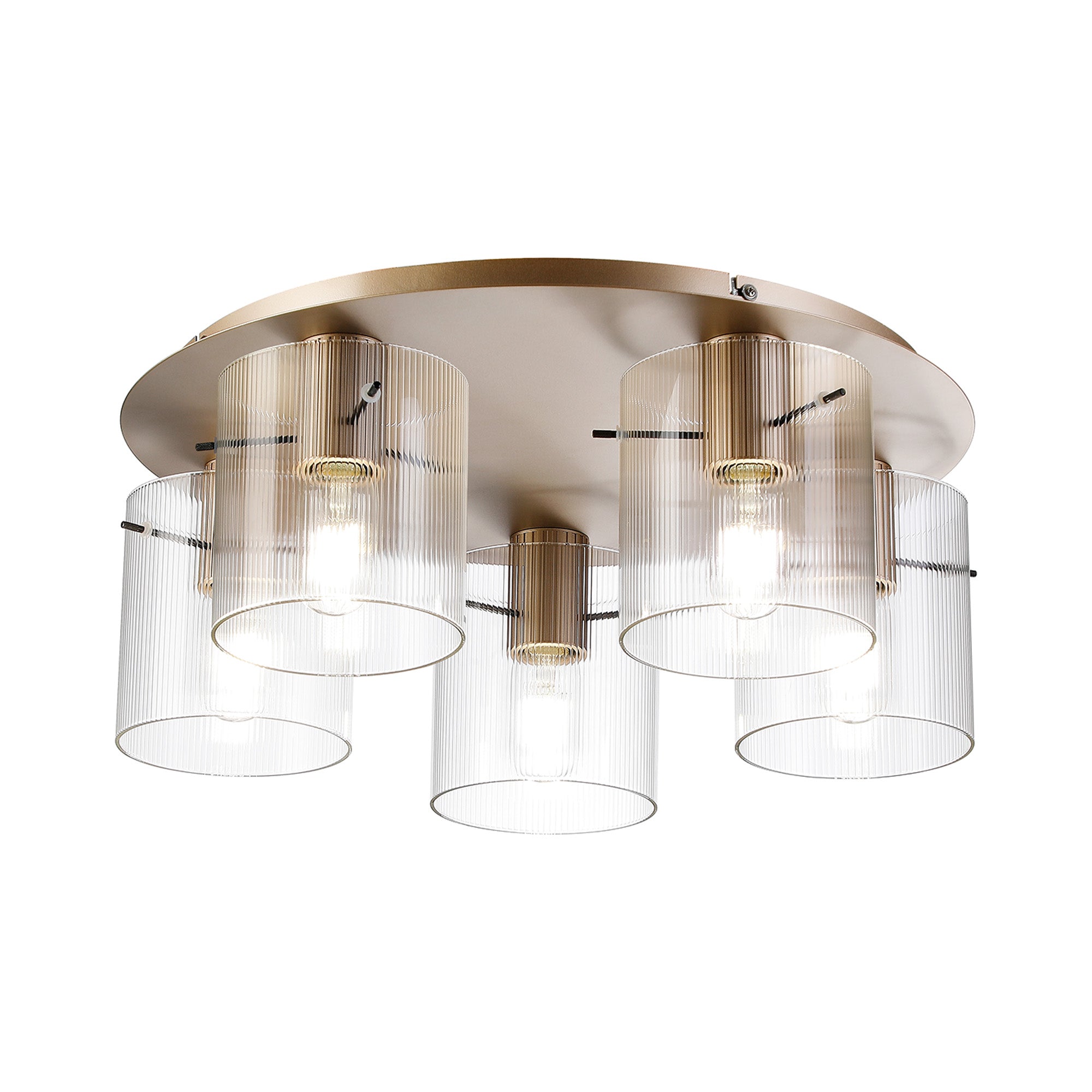 Hailey 5Lt Flush Fitting Wide Line Glass - Various Colours