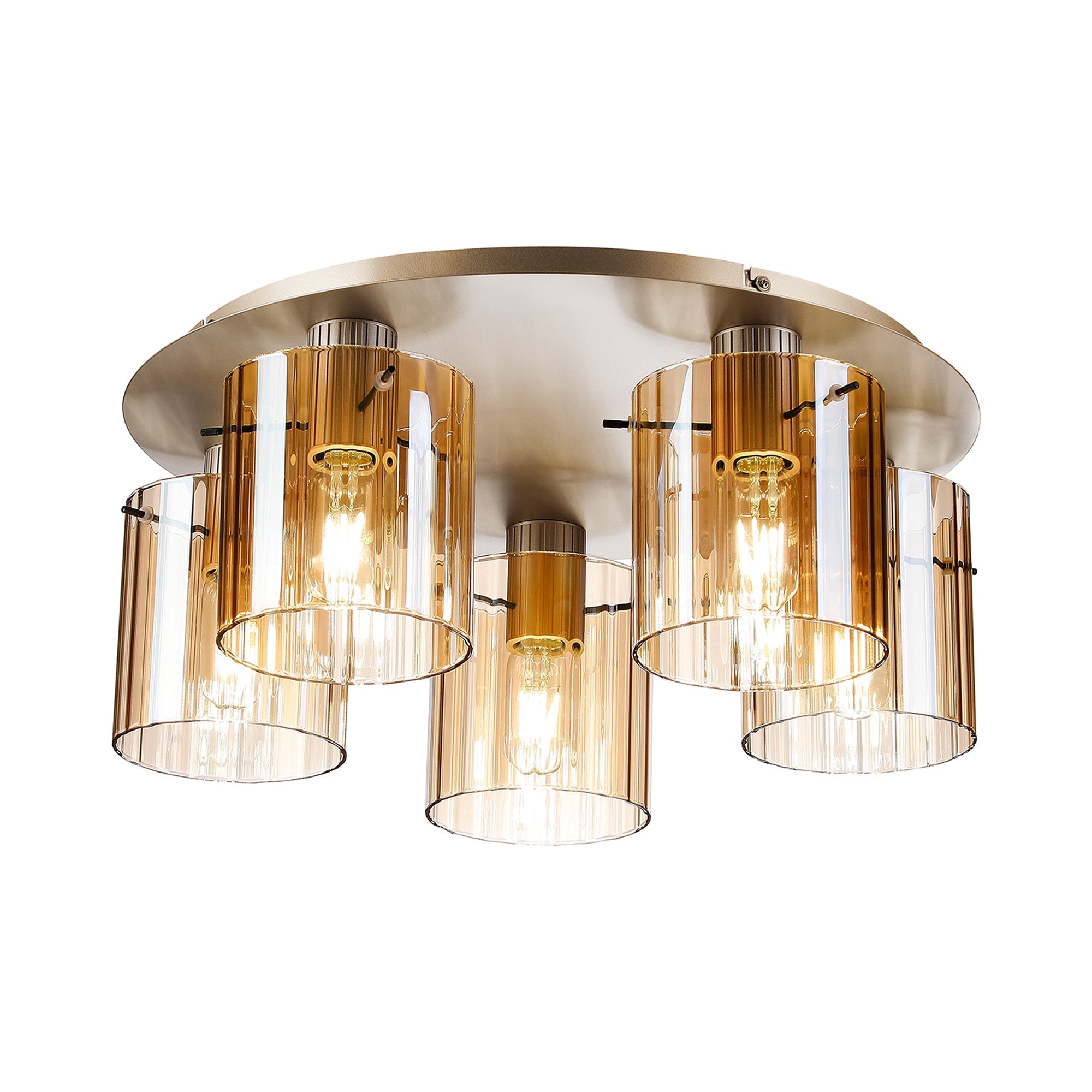 Hailey 5Lt Flush Fitting Wide Line Glass - Various Colours