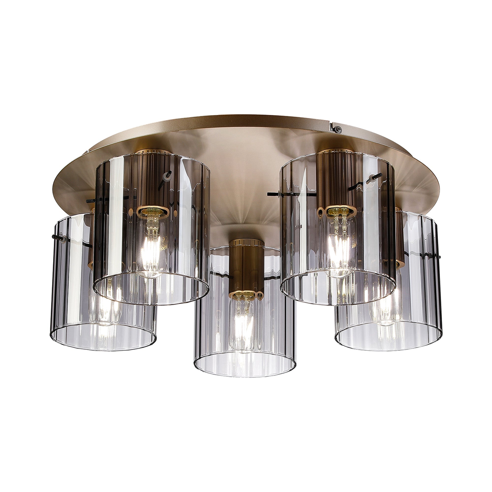 Hailey 5Lt Flush Fitting Wide Line Glass - Various Colours