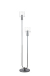 Hailey 2Lt Floor Lamp Narrow Line Glass - Various Colours