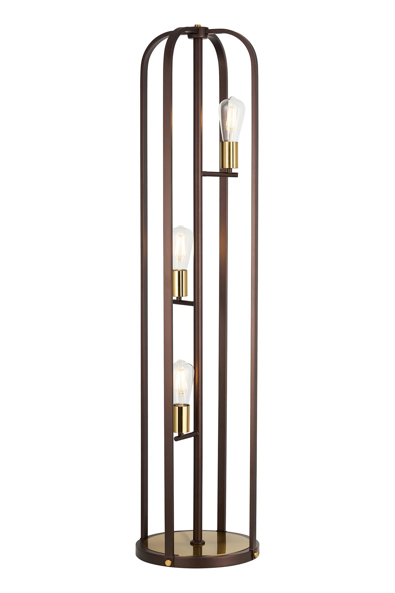 Tua Floor Lamp - Bronze/Nickel