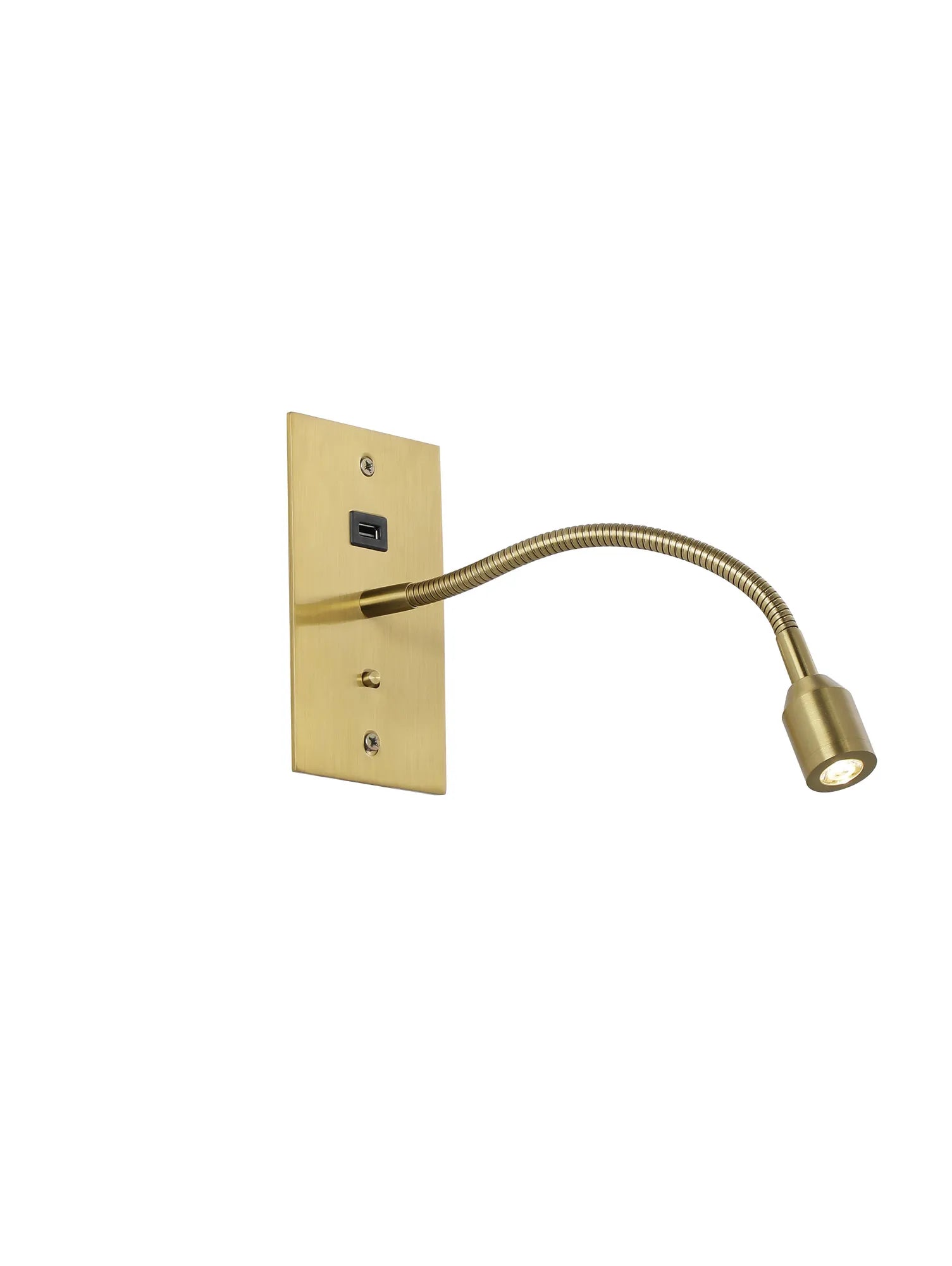 Finbar USB Charger Reading Light - Various Colours