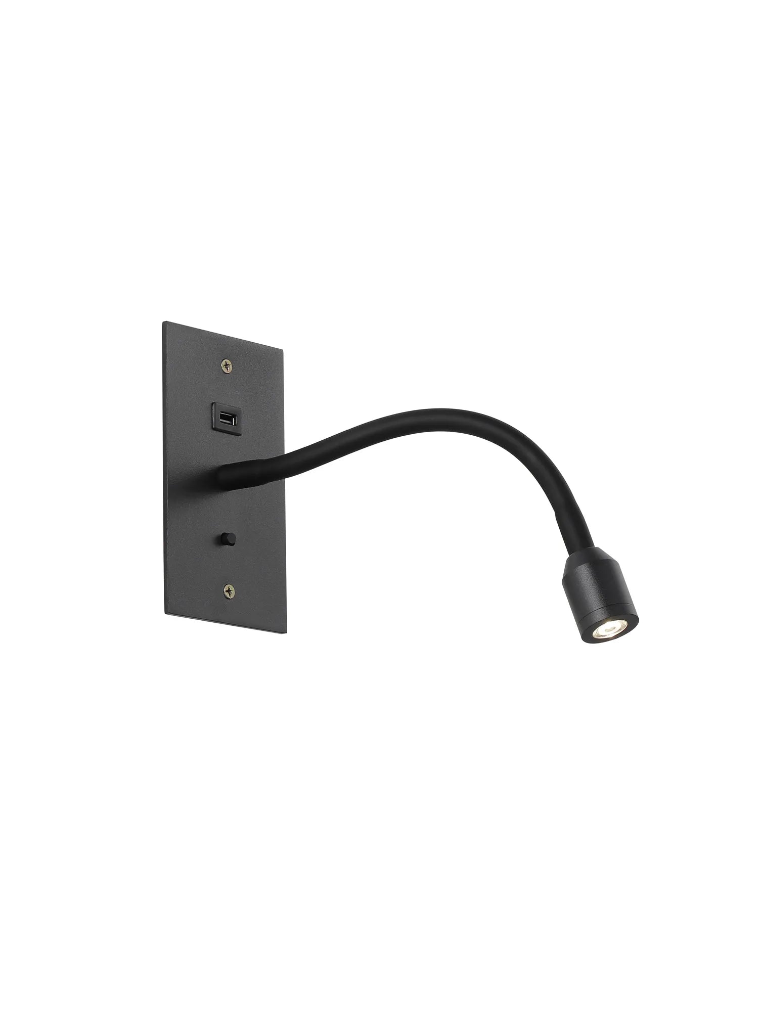 Finbar USB Charger Reading Light - Various Colours