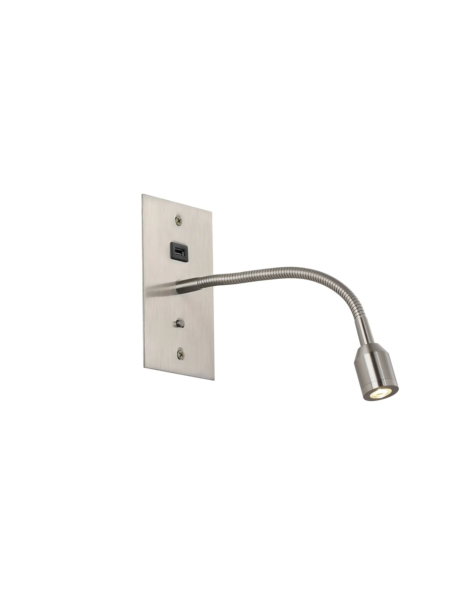 Finbar USB Charger Reading Light - Various Colours