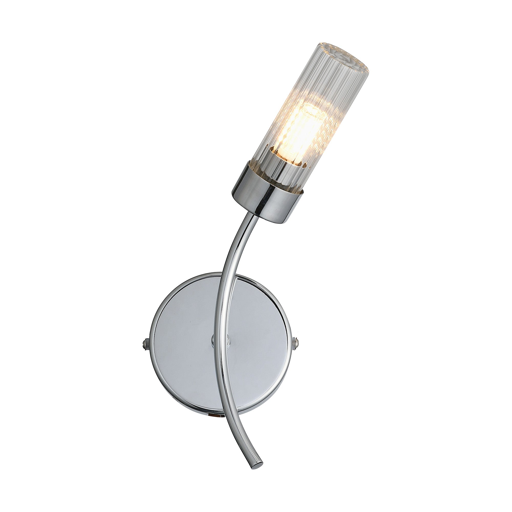 Foley 1Lt Left/Right Bathroom Wall Light IP44