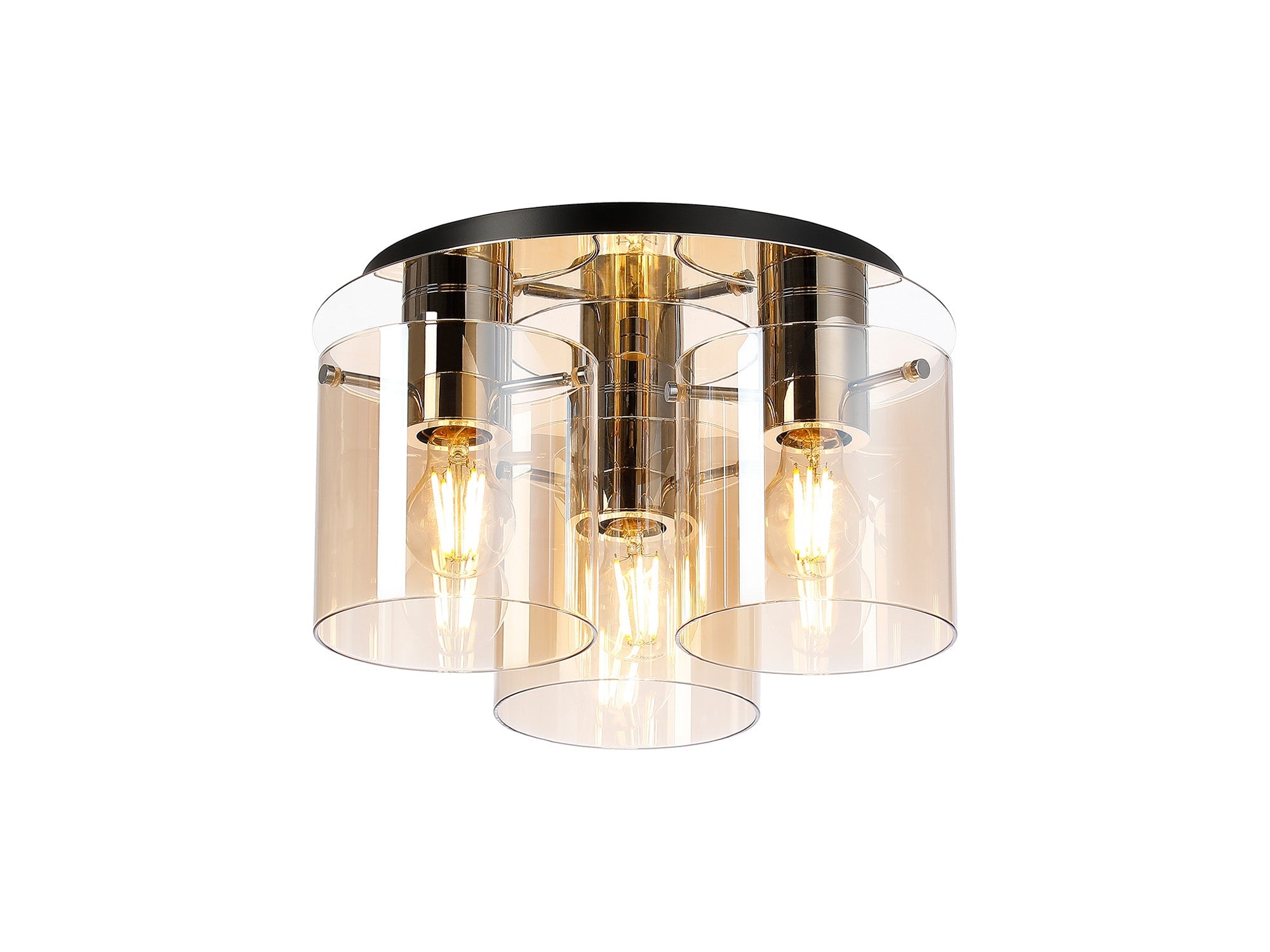 Hailey 3Lt Flush Fitting Wide Line Glass - Various Colours