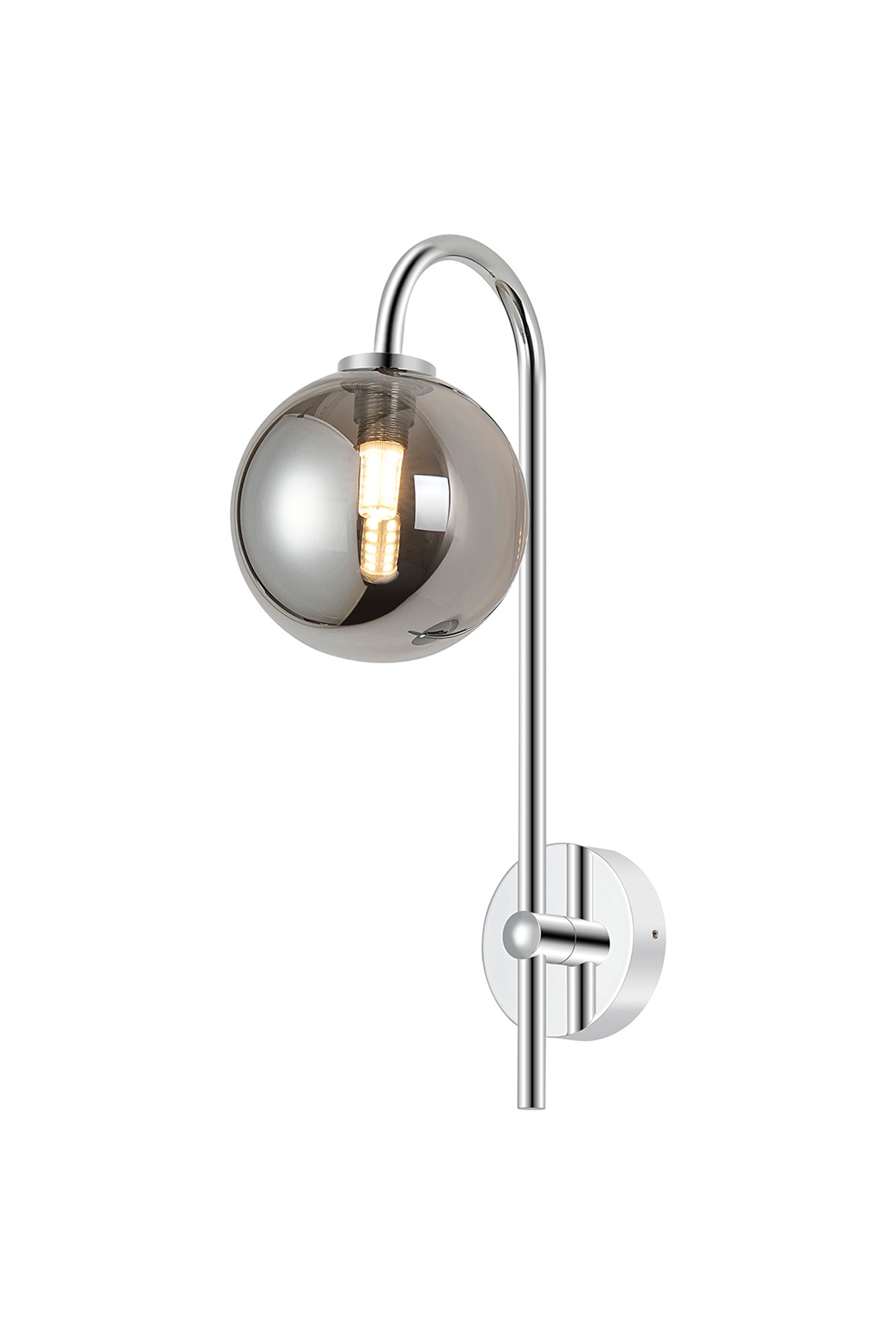 Roosevelt Curved Bathroom Wall Light IP44 - Various Styles