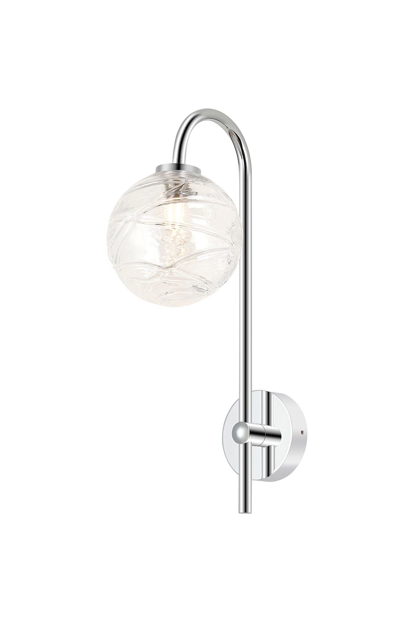 Roosevelt Curved Bathroom Wall Light IP44 - Various Styles