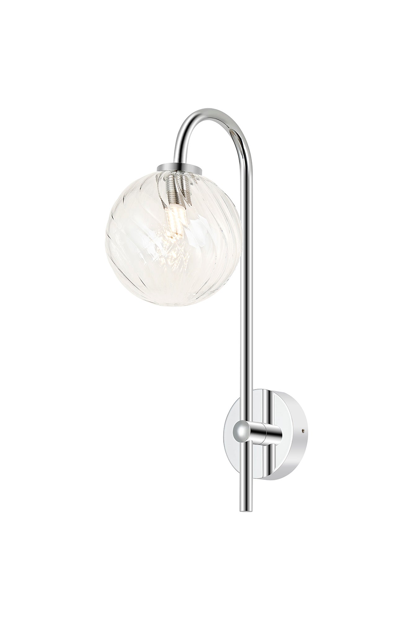 Roosevelt Curved Bathroom Wall Light IP44 - Various Styles