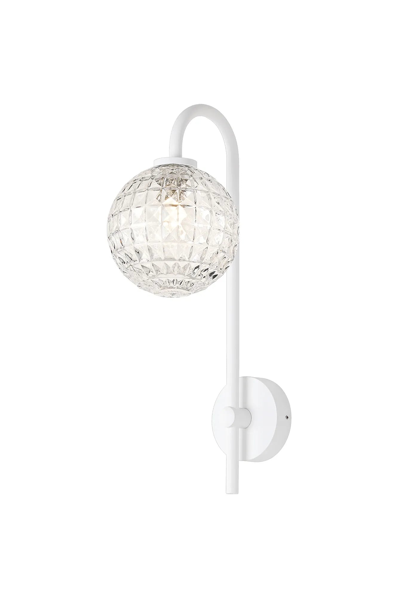 Roosevelt Curved Bathroom Wall Light IP44 - Various Styles