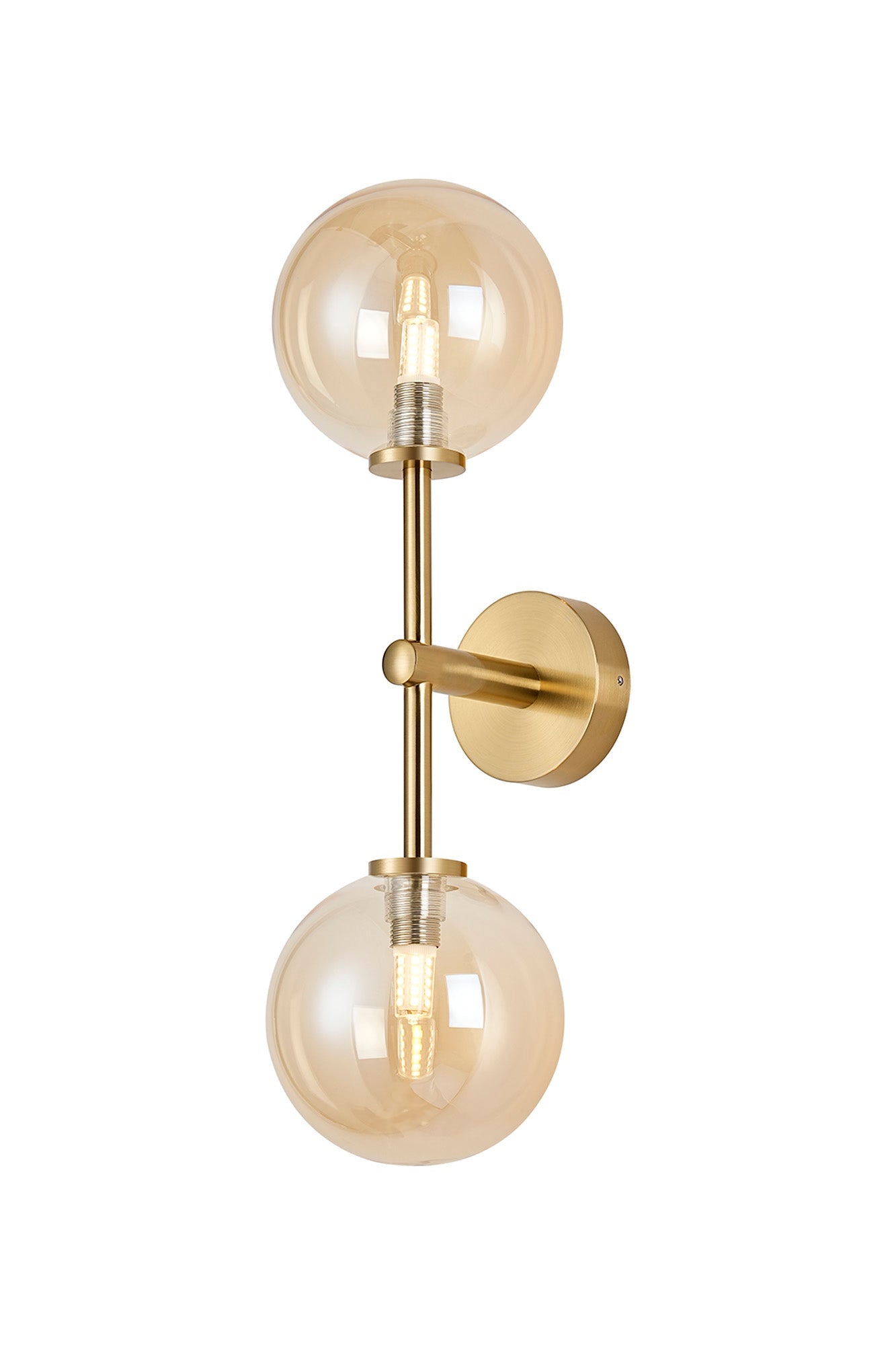 Roosevelt Medium  2Lt Bathroom Wall Light IP44 - Various Styles