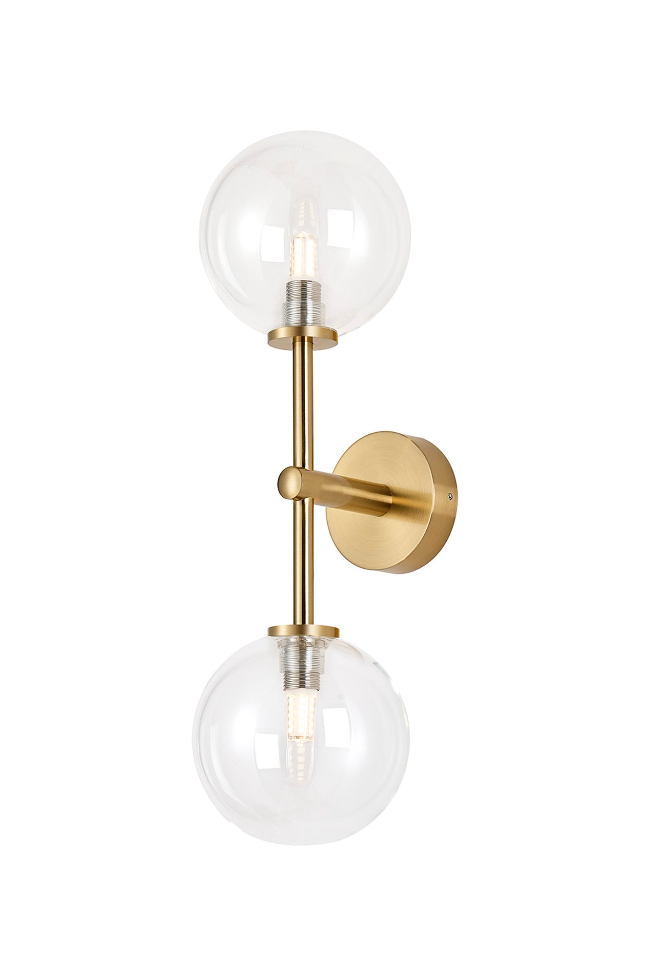 Roosevelt Medium  2Lt Bathroom Wall Light IP44 - Various Styles