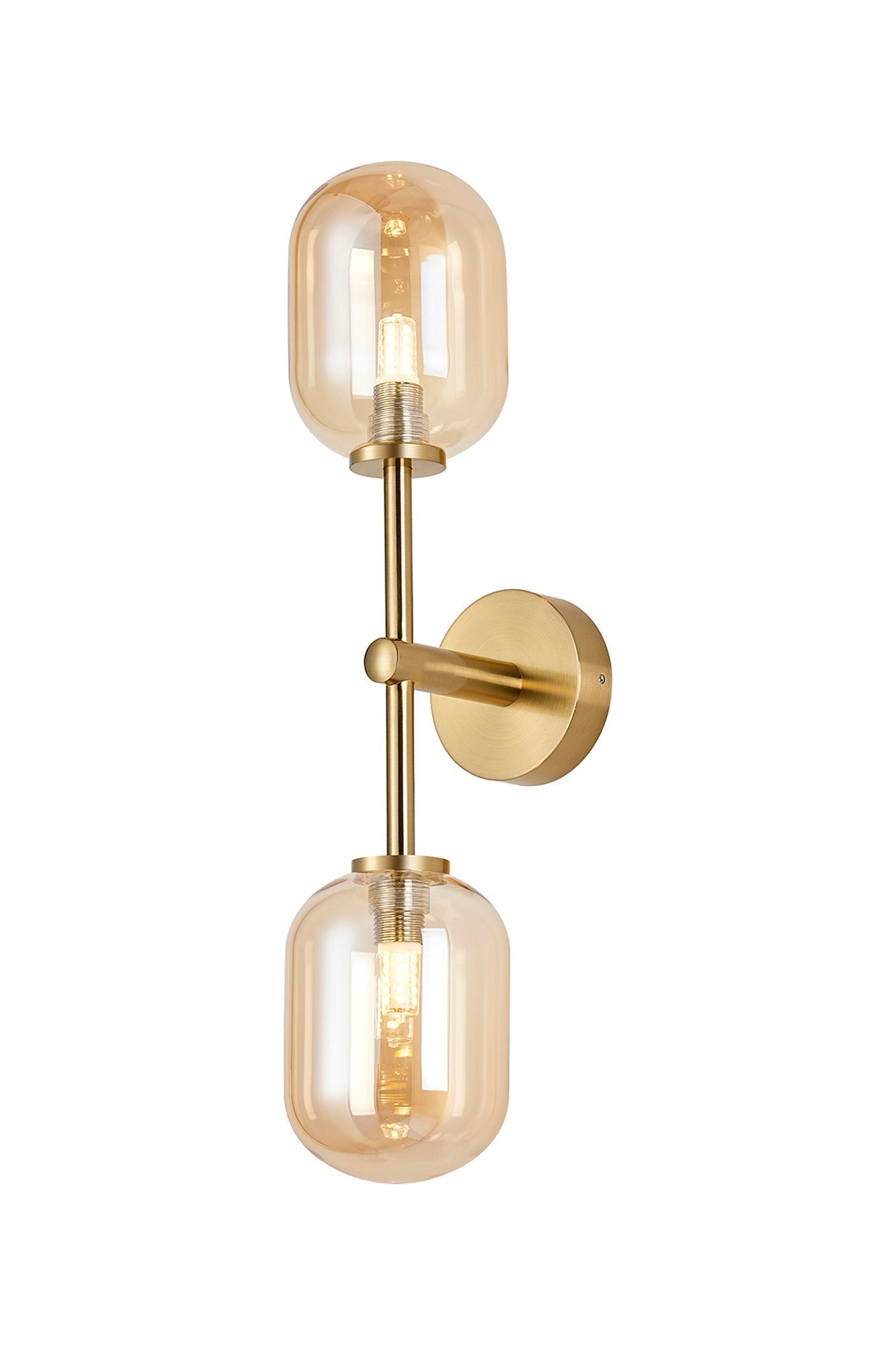 Roosevelt Medium  2Lt Bathroom Wall Light IP44 - Various Styles