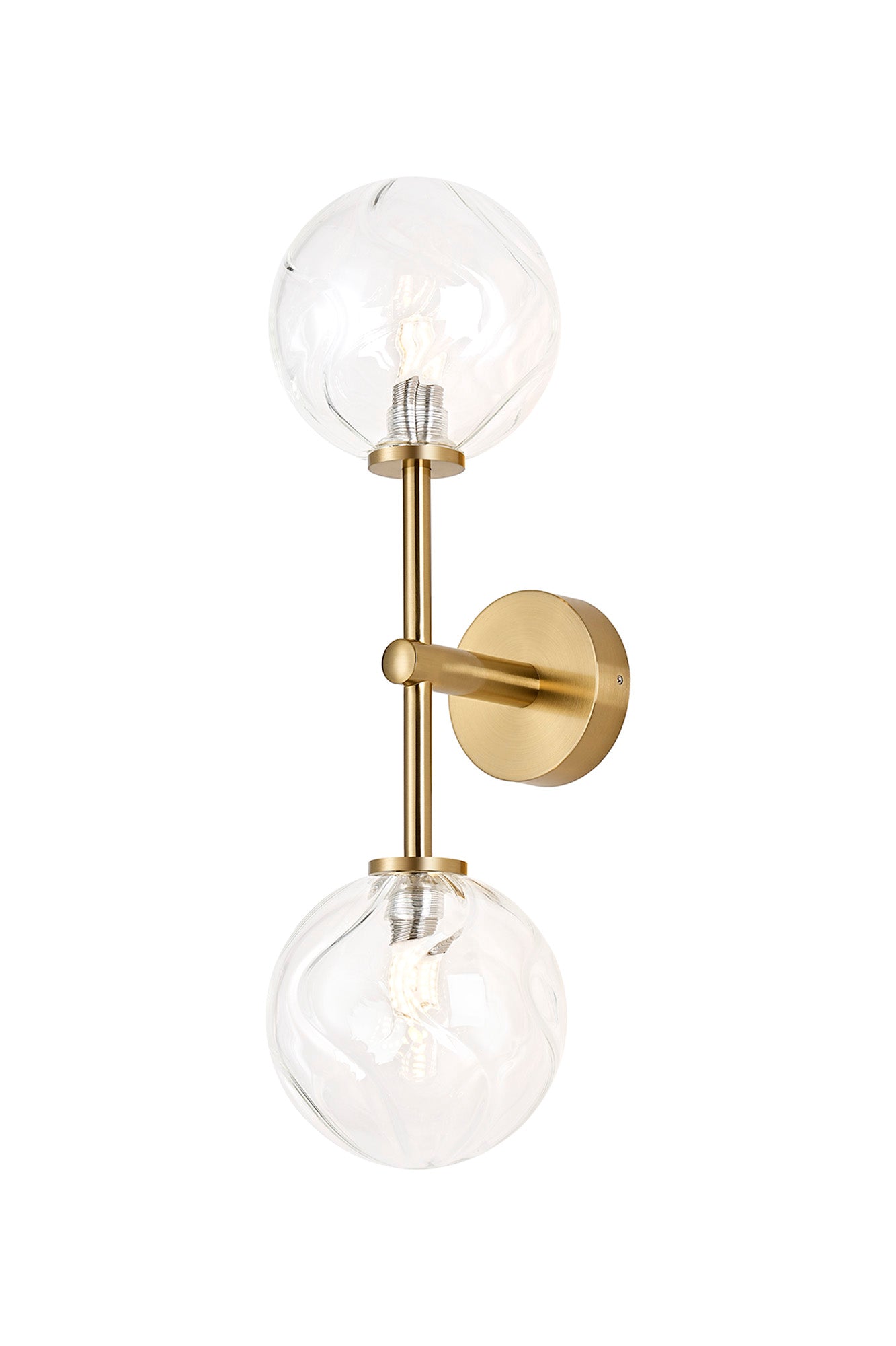 Roosevelt Medium  2Lt Bathroom Wall Light IP44 - Various Styles
