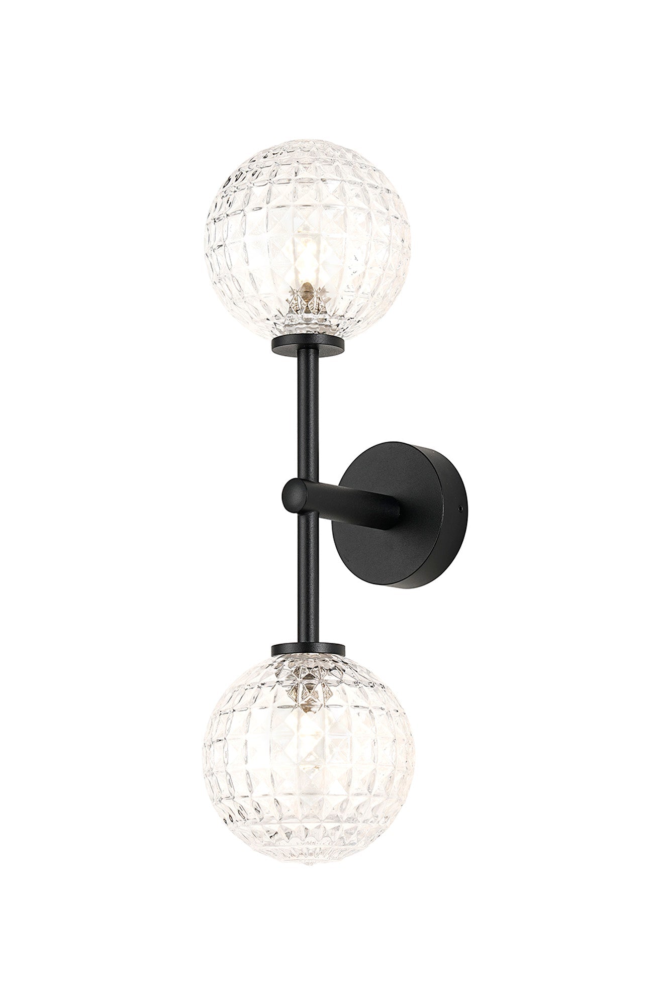 Roosevelt Medium  2Lt Bathroom Wall Light IP44 - Various Styles