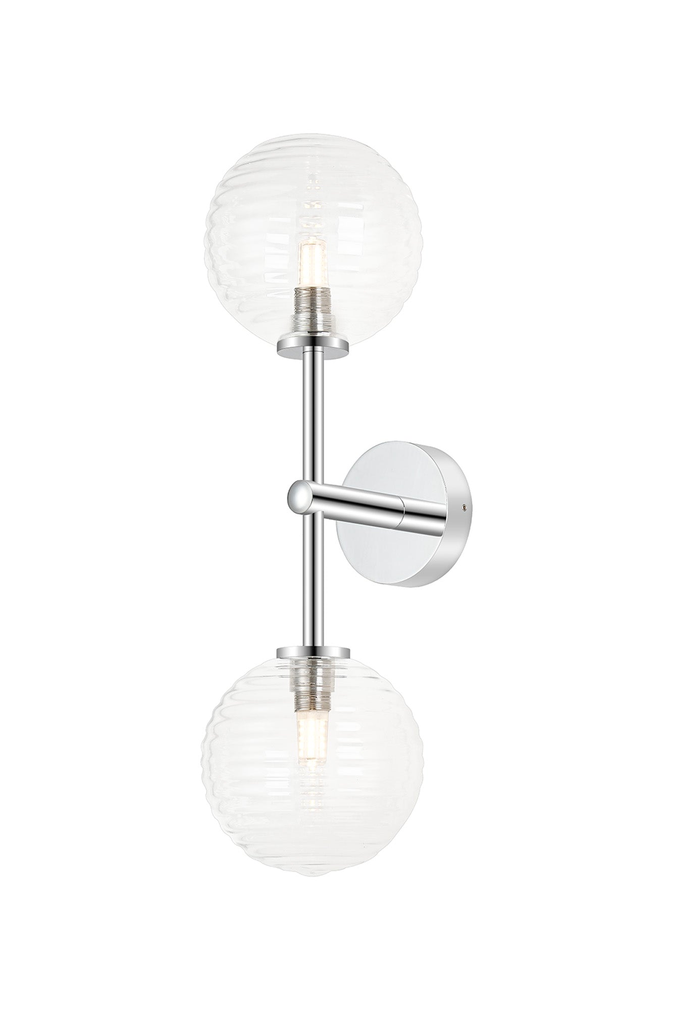 Roosevelt Medium  2Lt Bathroom Wall Light IP44 - Various Styles