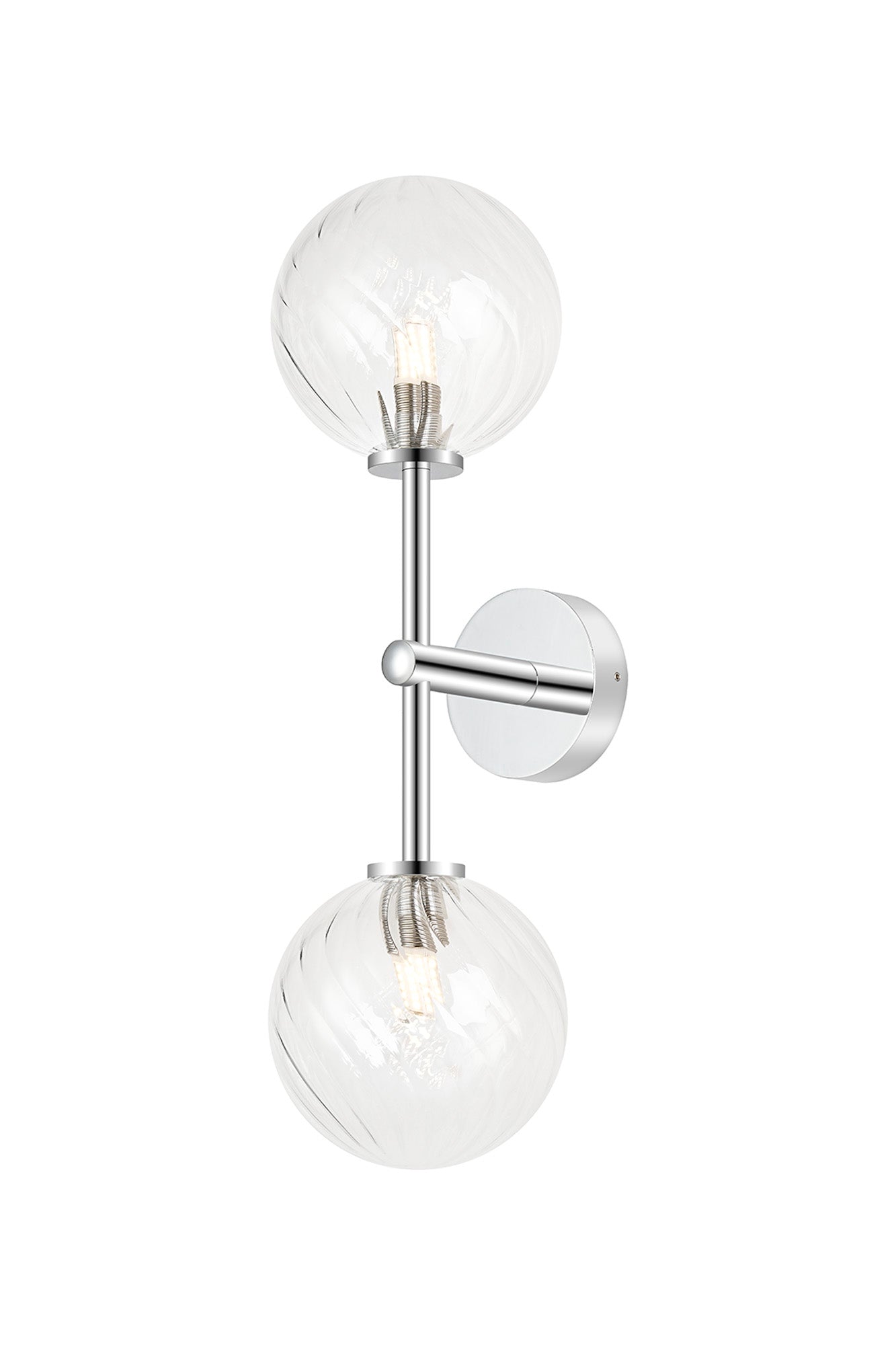 Roosevelt Medium  2Lt Bathroom Wall Light IP44 - Various Styles
