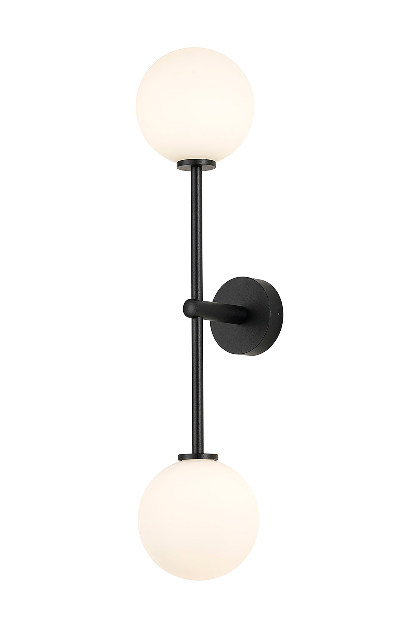 Roosevelt Tall  2Lt Bathroom Wall Light IP44 - Various Styles