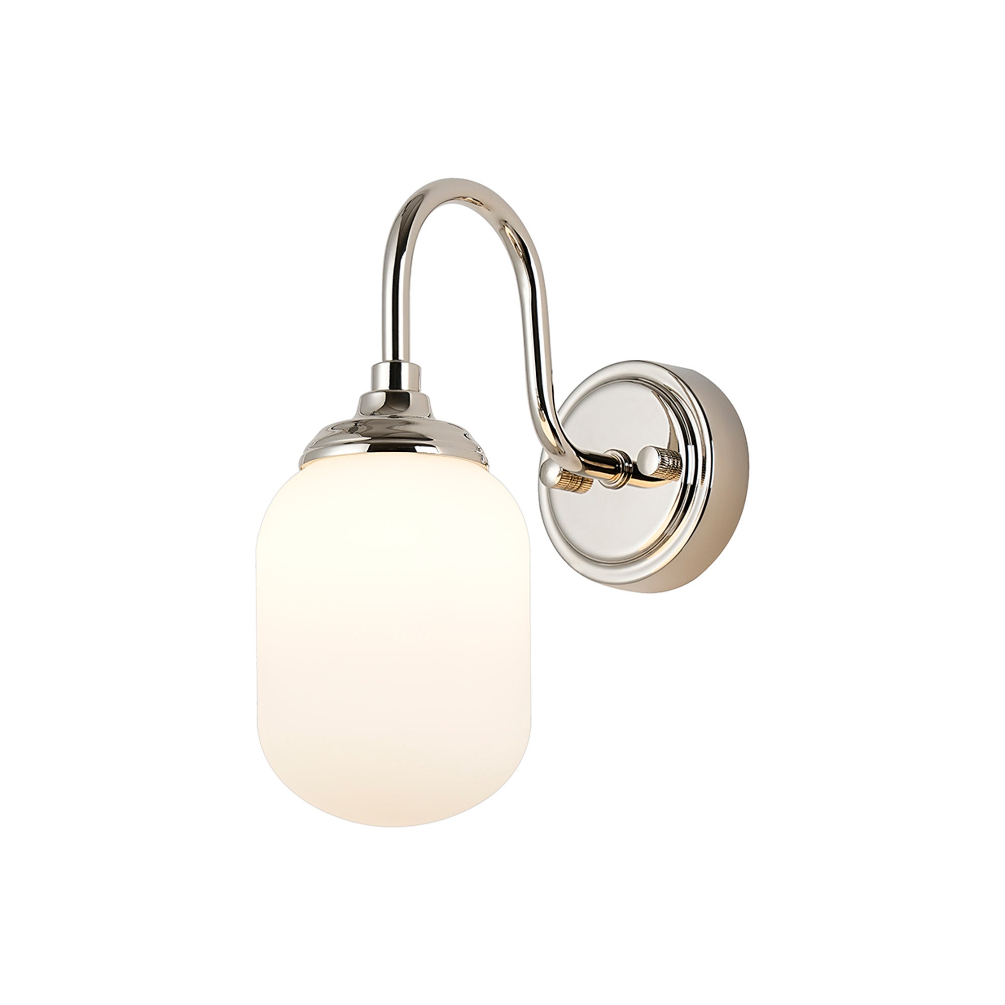 Earl 1Lt Curved Bathroom Wall Light IP44 -  Various Styles
