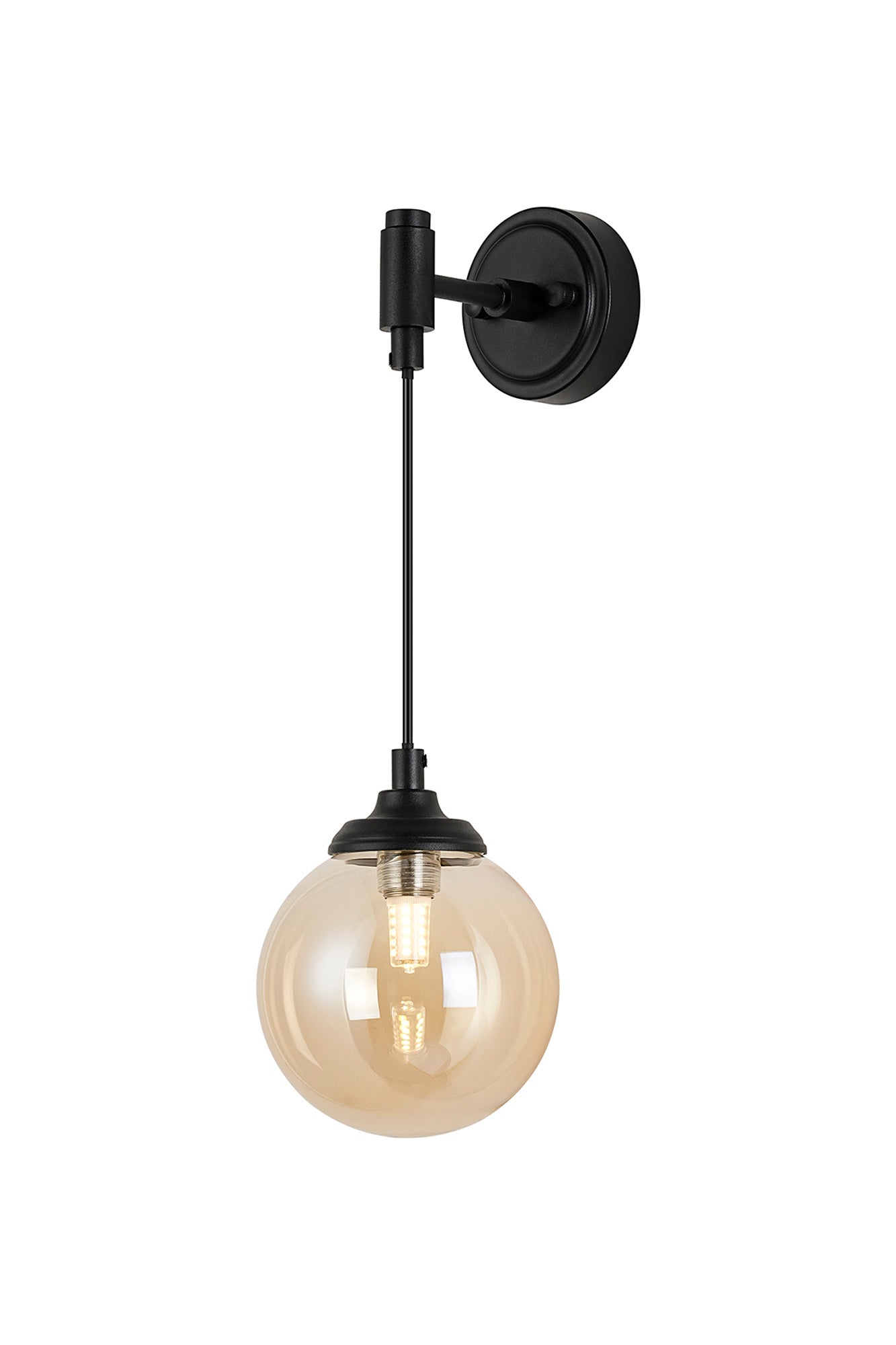 Earl 1Lt Adjustable Bathroom Wall Light IP44 -  Various Styles