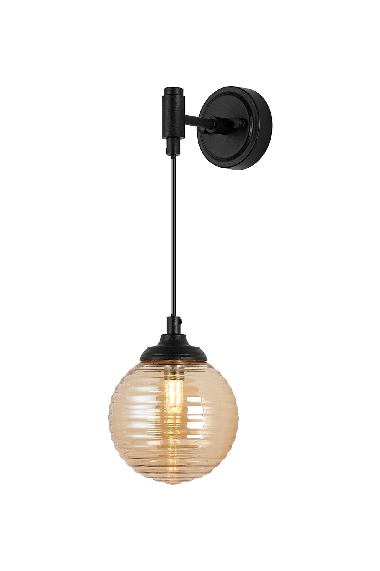Earl 1Lt Adjustable Bathroom Wall Light IP44 -  Various Styles