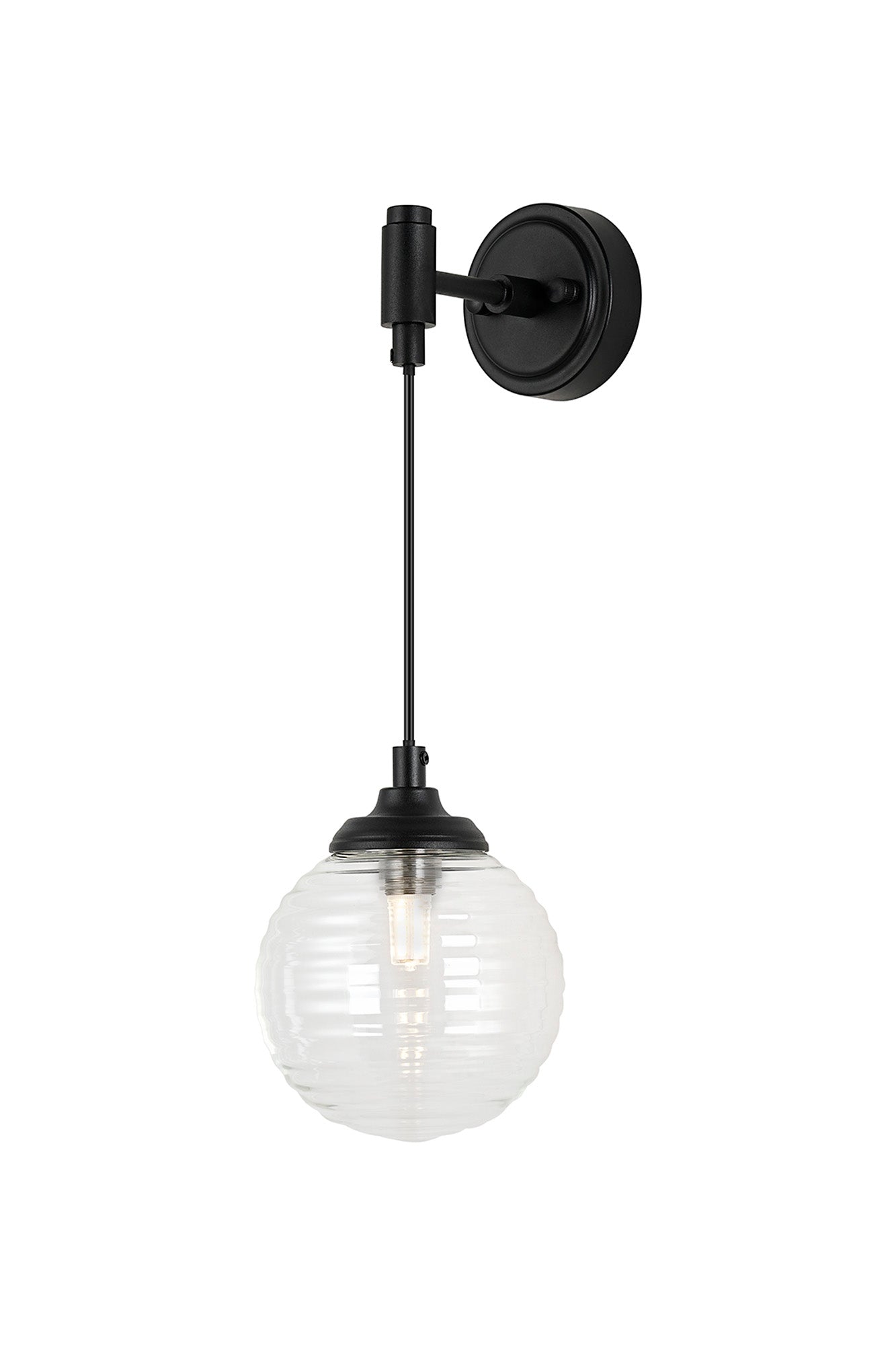 Earl 1Lt Adjustable Bathroom Wall Light IP44 -  Various Styles