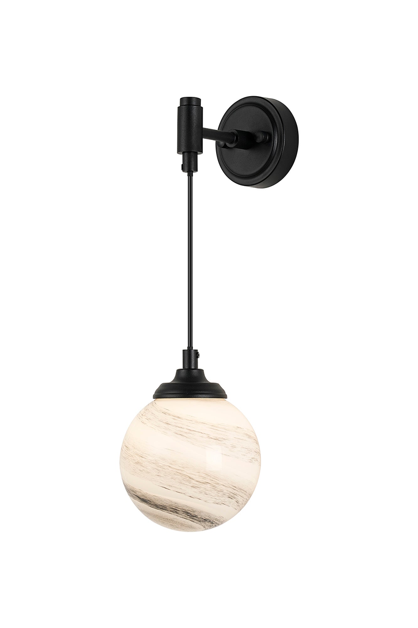 Earl 1Lt Adjustable Bathroom Wall Light IP44 -  Various Styles