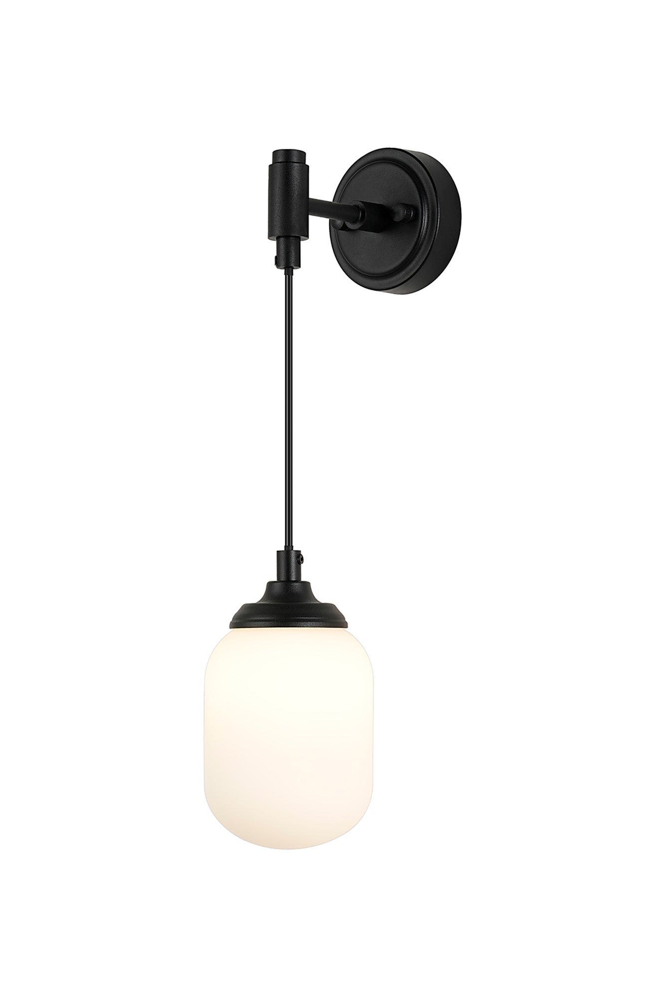 Earl 1Lt Adjustable Bathroom Wall Light IP44 -  Various Styles