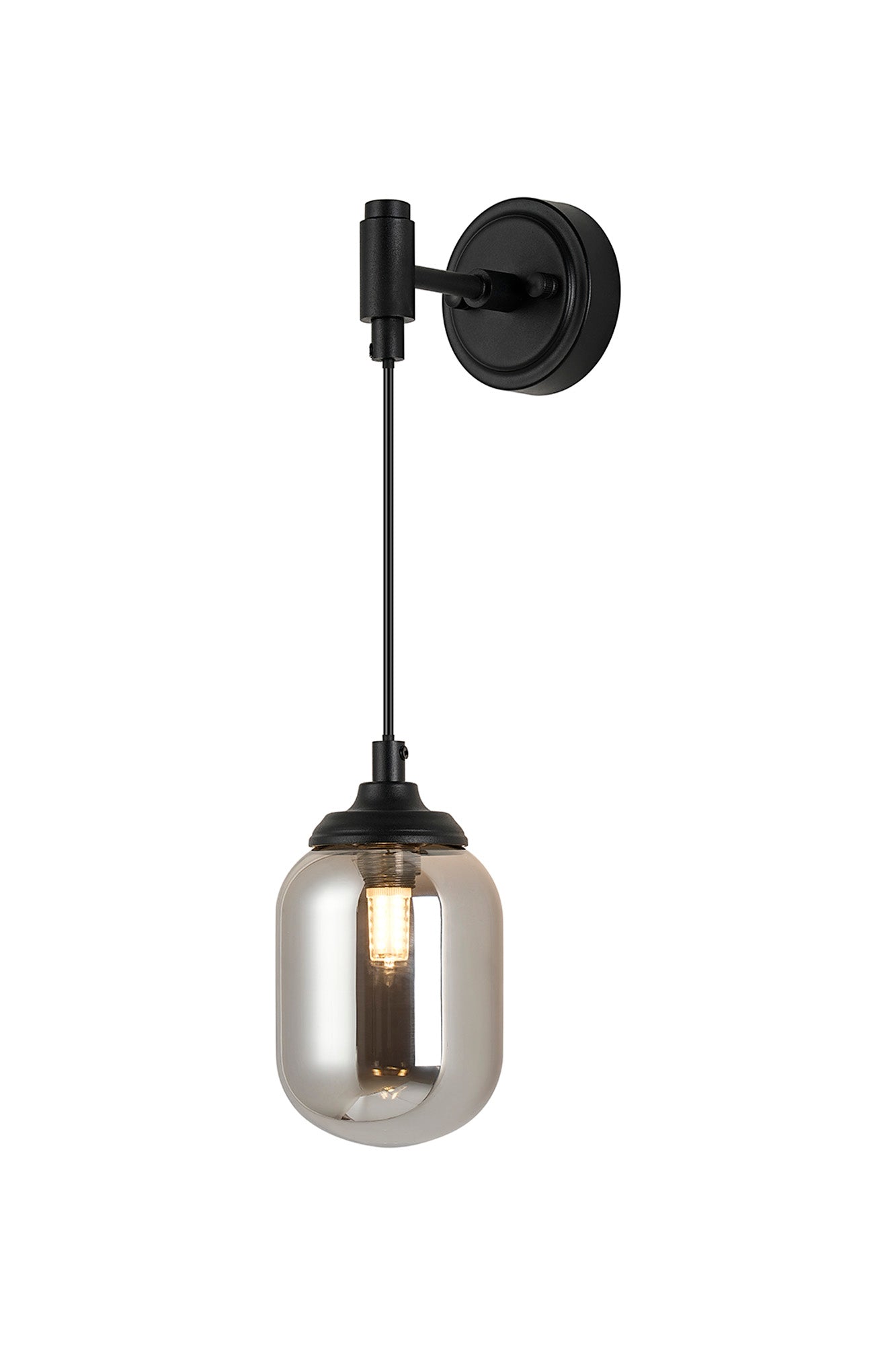 Earl 1Lt Adjustable Bathroom Wall Light IP44 -  Various Styles
